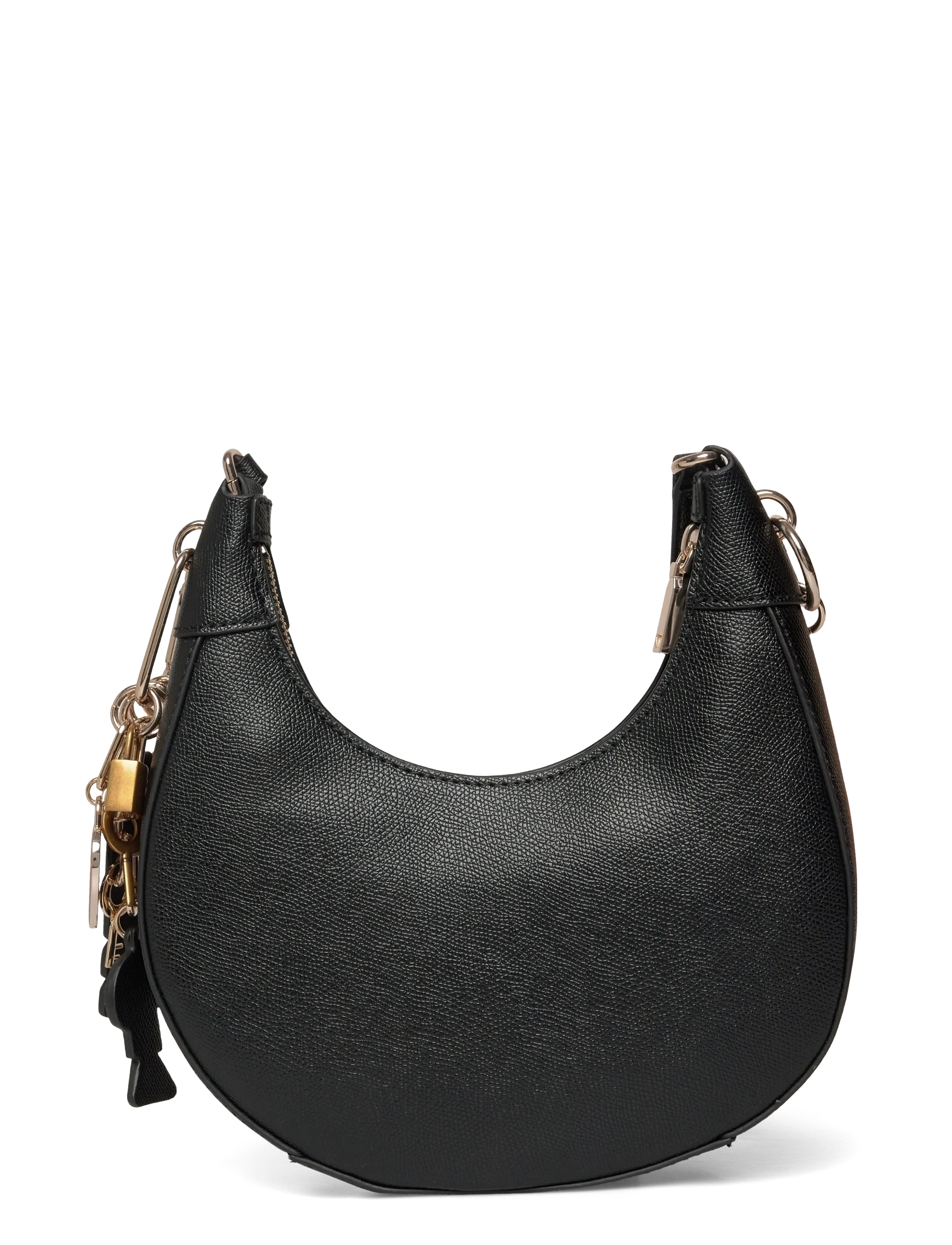 GUESS - DAVINA SHOULDER BAG - feestelijke kleding voor outlet-prijzen - black - 1