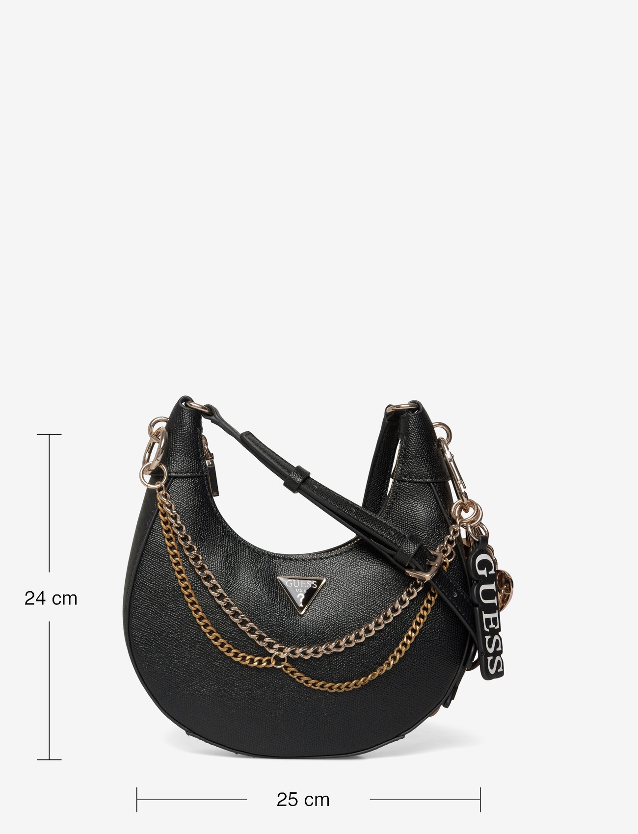 GUESS - DAVINA SHOULDER BAG - special occasions - black - 3