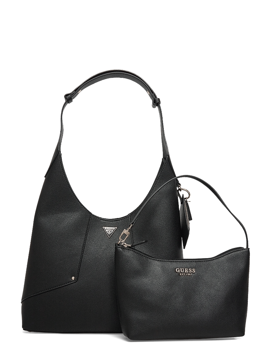 GUESS - DARCY HOBO - handtaschen - black - 0