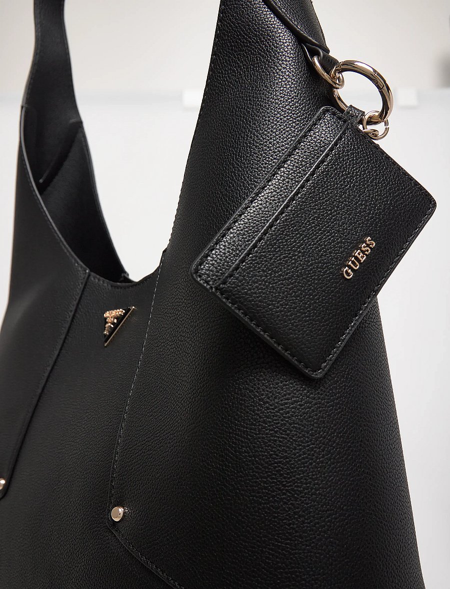 GUESS - DARCY HOBO - handtaschen - black - 4