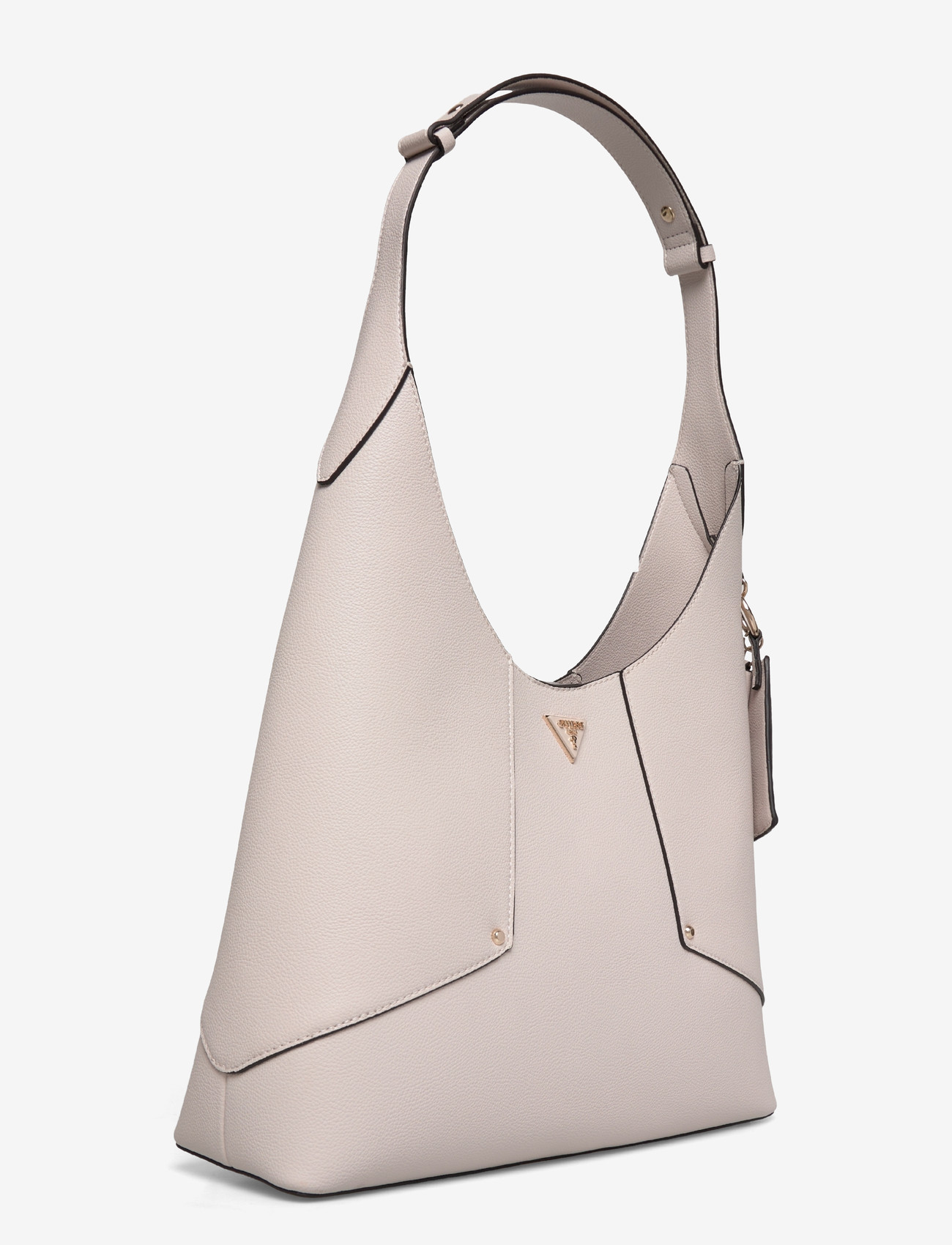 GUESS - DARCY HOBO - handväskor - stone - 2