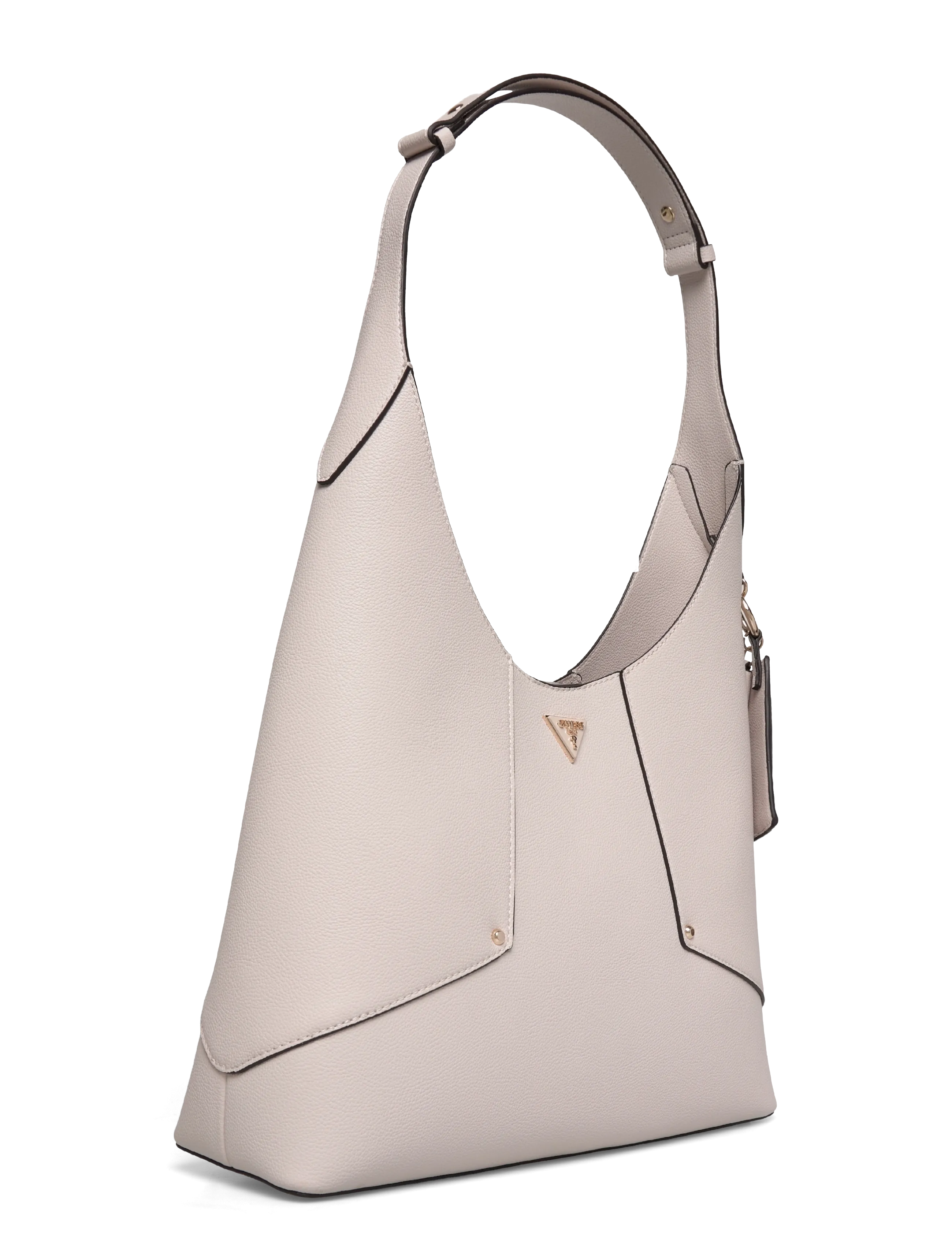 GUESS - DARCY HOBO - håndtasker - stone - 2