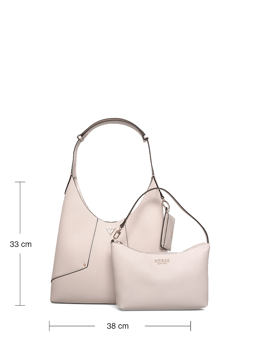 GUESS - DARCY HOBO - handtaschen - stone - 3