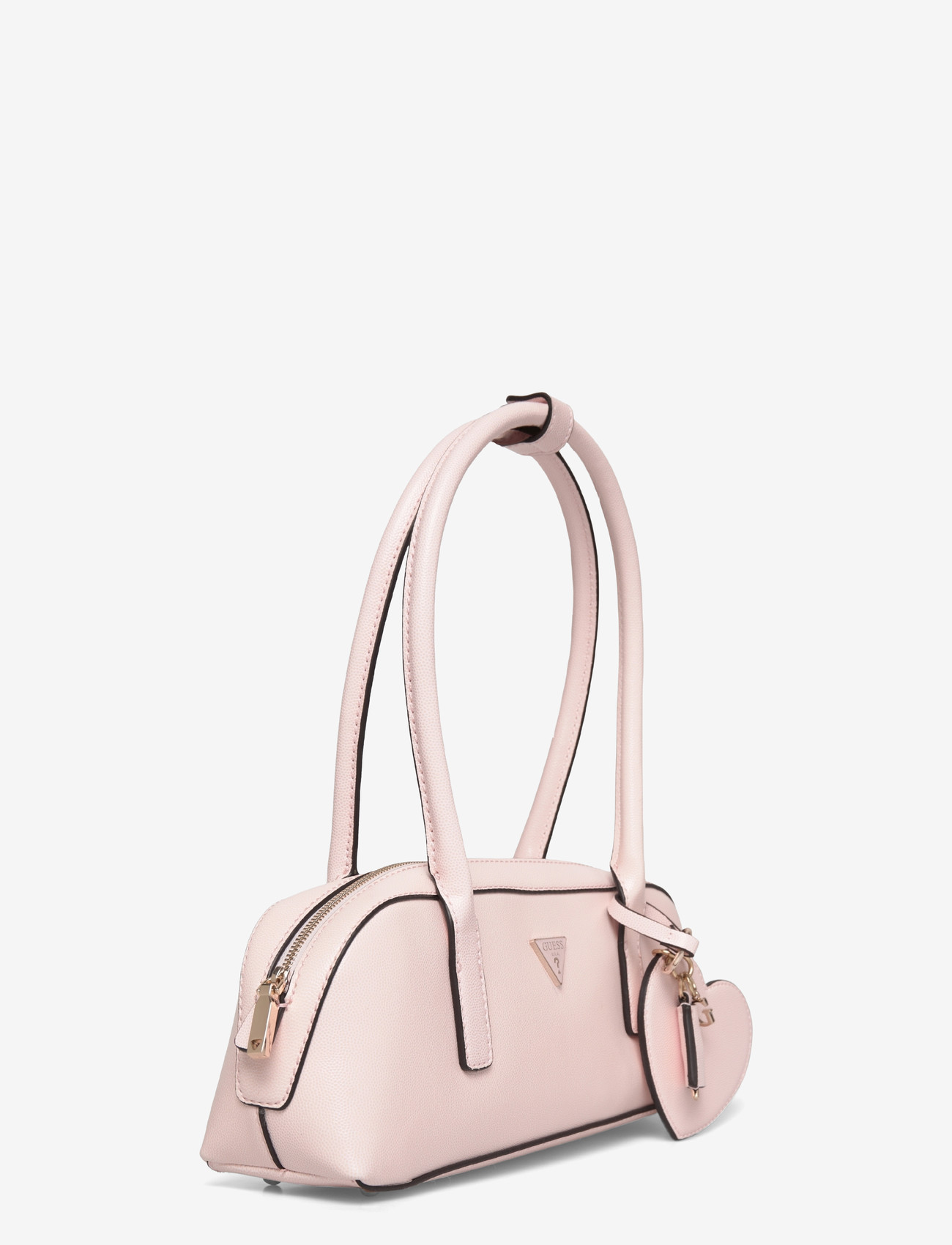 GUESS - ISOBEL SML SHOULDER SATCHEL - hverdags stil - light rose - 2