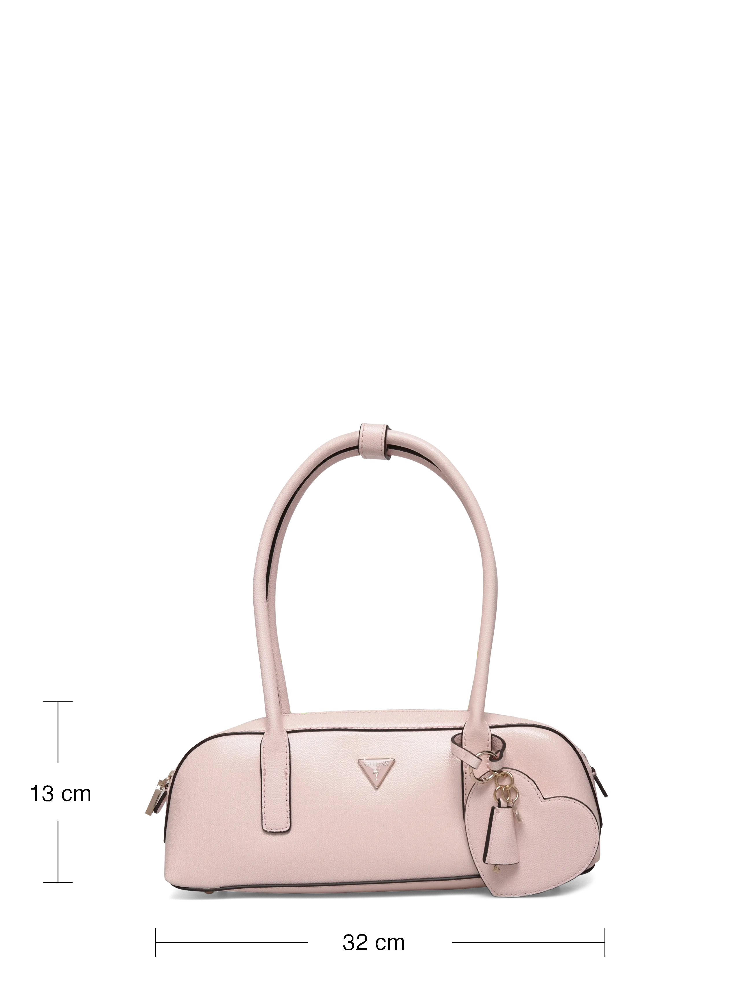 GUESS - ISOBEL SML SHOULDER SATCHEL - alltags-style - light rose - 3