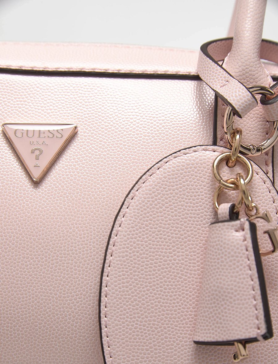 GUESS - ISOBEL SML SHOULDER SATCHEL - everyday style - light rose - 4
