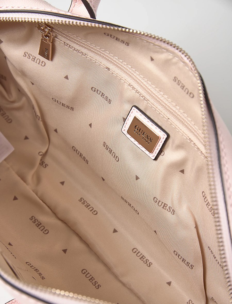 GUESS - ISOBEL SML SHOULDER SATCHEL - everyday style - light rose - 5