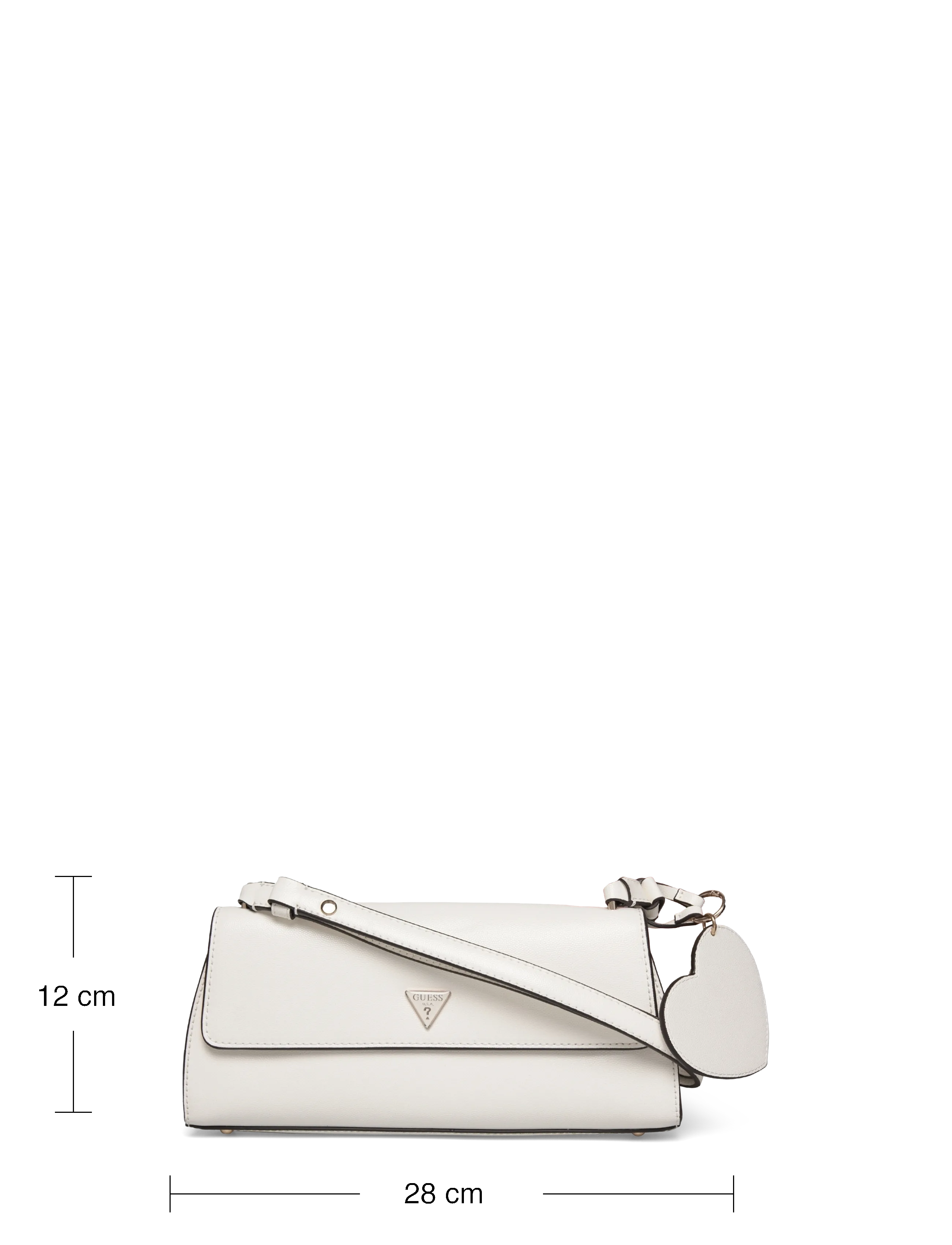 GUESS - ISOBEL CONVERTIBLE XBODY FLAP - konfirmation - white - 3