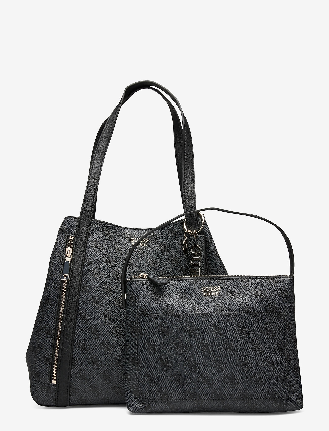 GUESS - NAYA TRAP TOTE - coal - 0