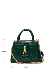 GUESS - G JAMES MINI SATCHEL - party wear at outlet prices - forest - 5