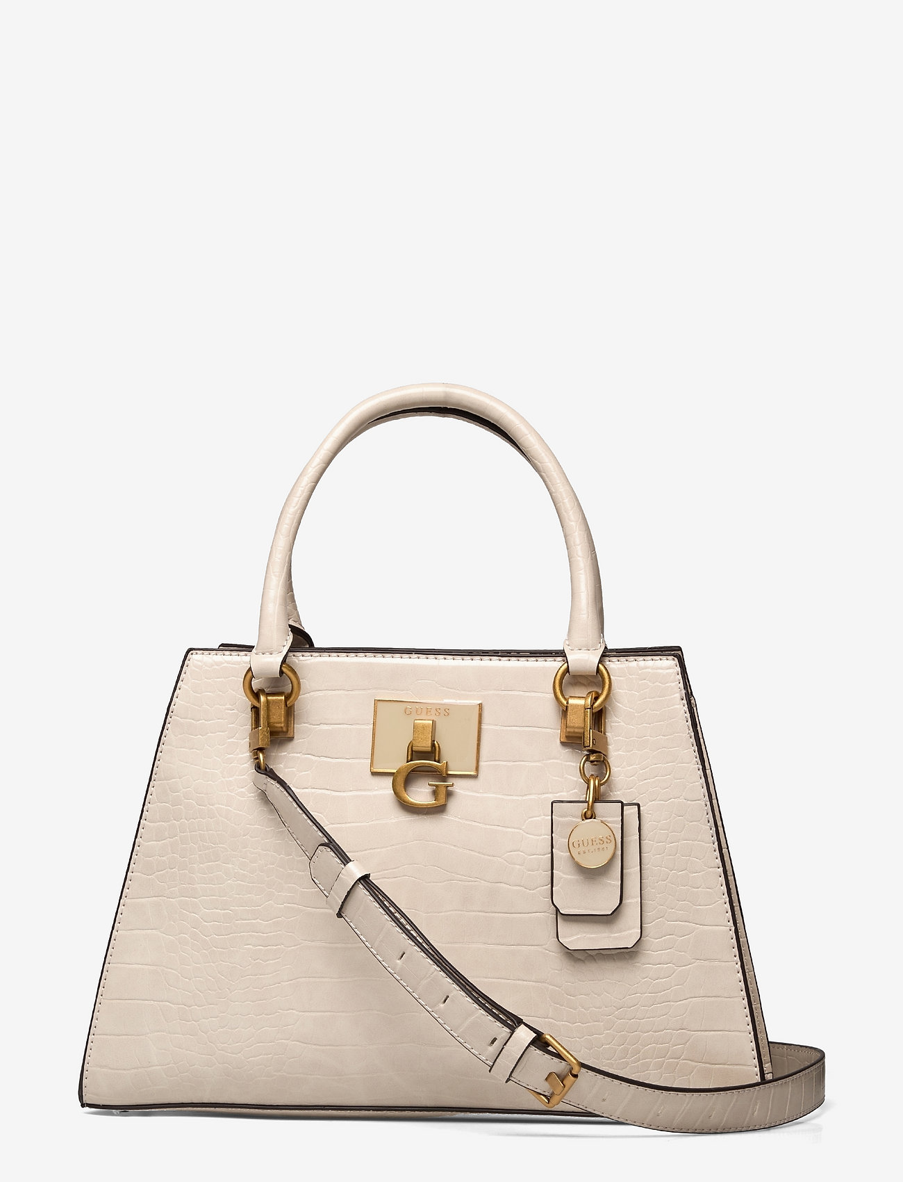GUESS - STEPHI GIRLFRIEND SATCHEL - eggshell - 0