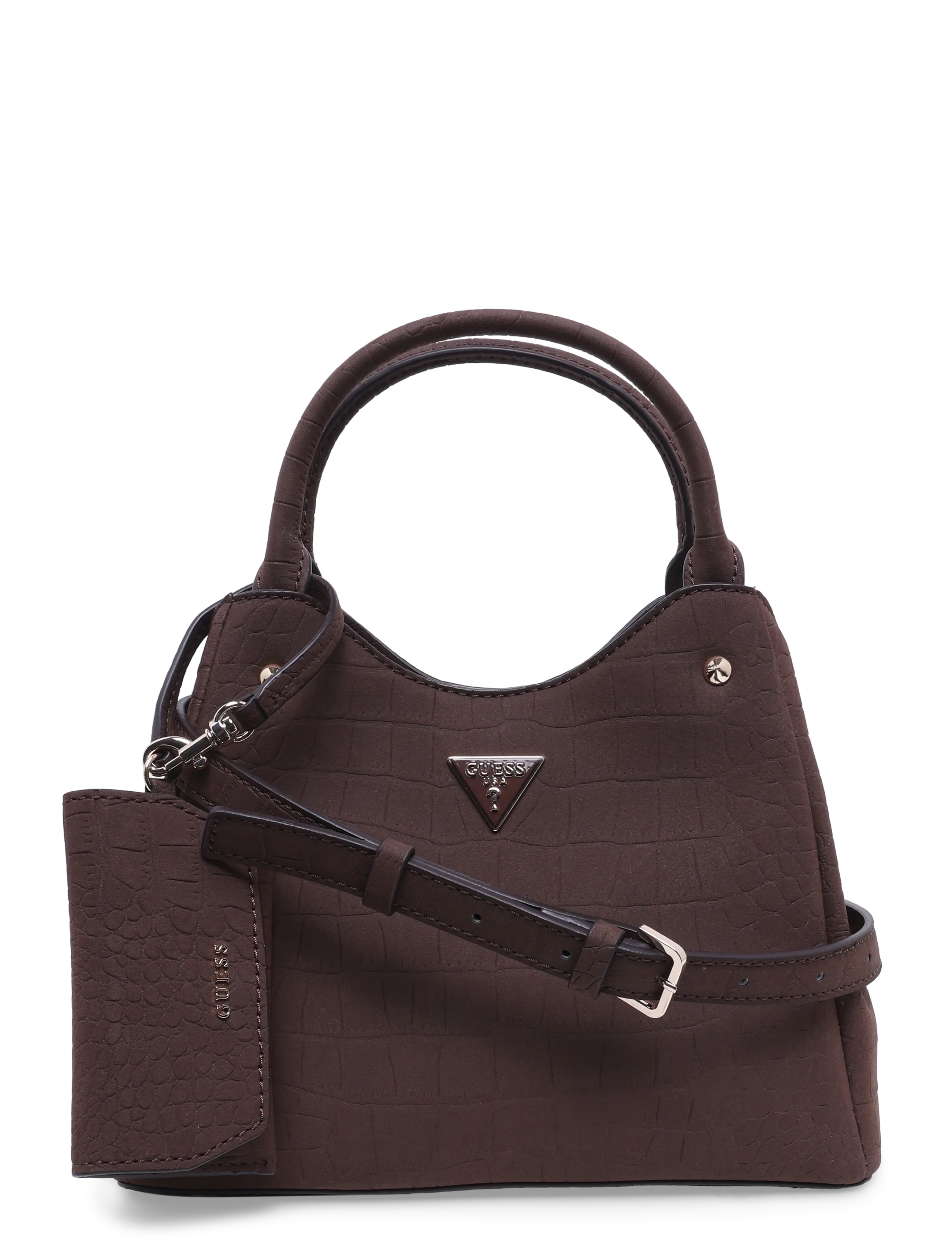 GUESS LORELLA SMALL GIRLFRIEND TOTE - Kandekotid - ESPRESSO / brown