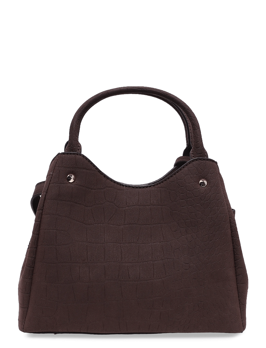 GUESS - LORELLA SMALL GIRLFRIEND TOTE - tote bags - espresso - 1
