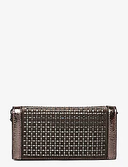 GUESS - GILDED GLAMOUR MINI XBDY CLUTC - crossbody bags - pewter - 1