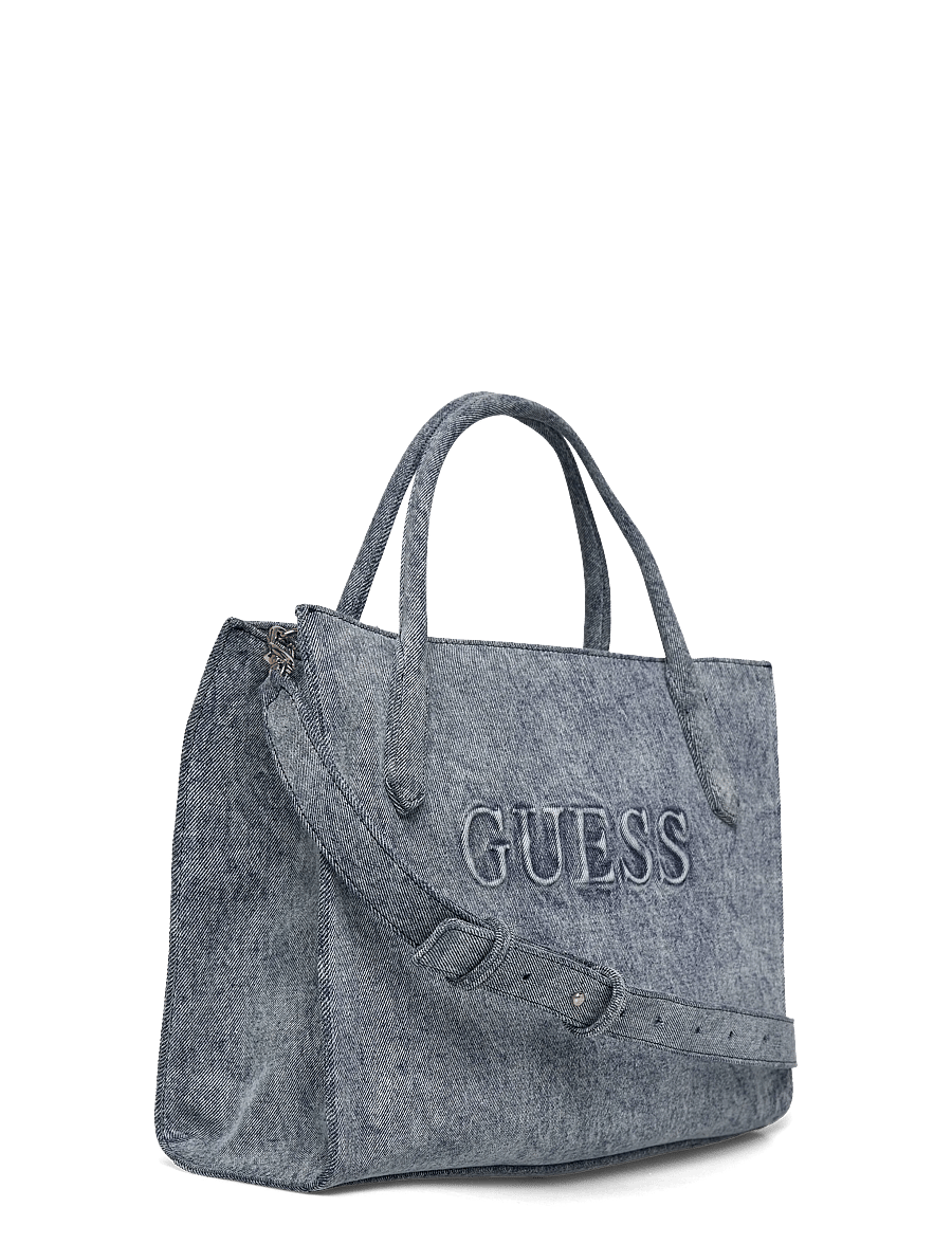 GUESS - JODI TOTE - tote bags - denim - 2
