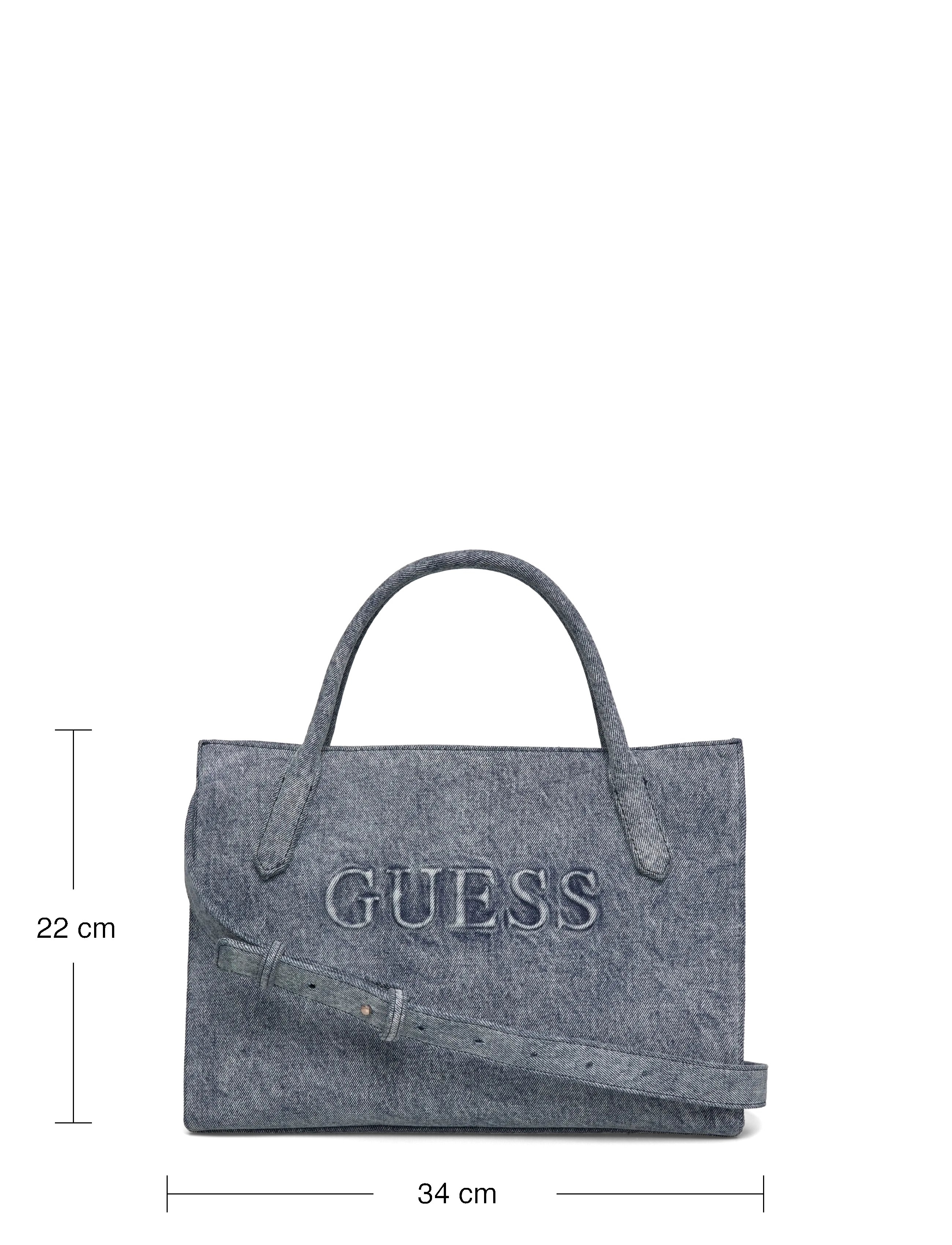 GUESS - JODI TOTE - totes - denim - 3