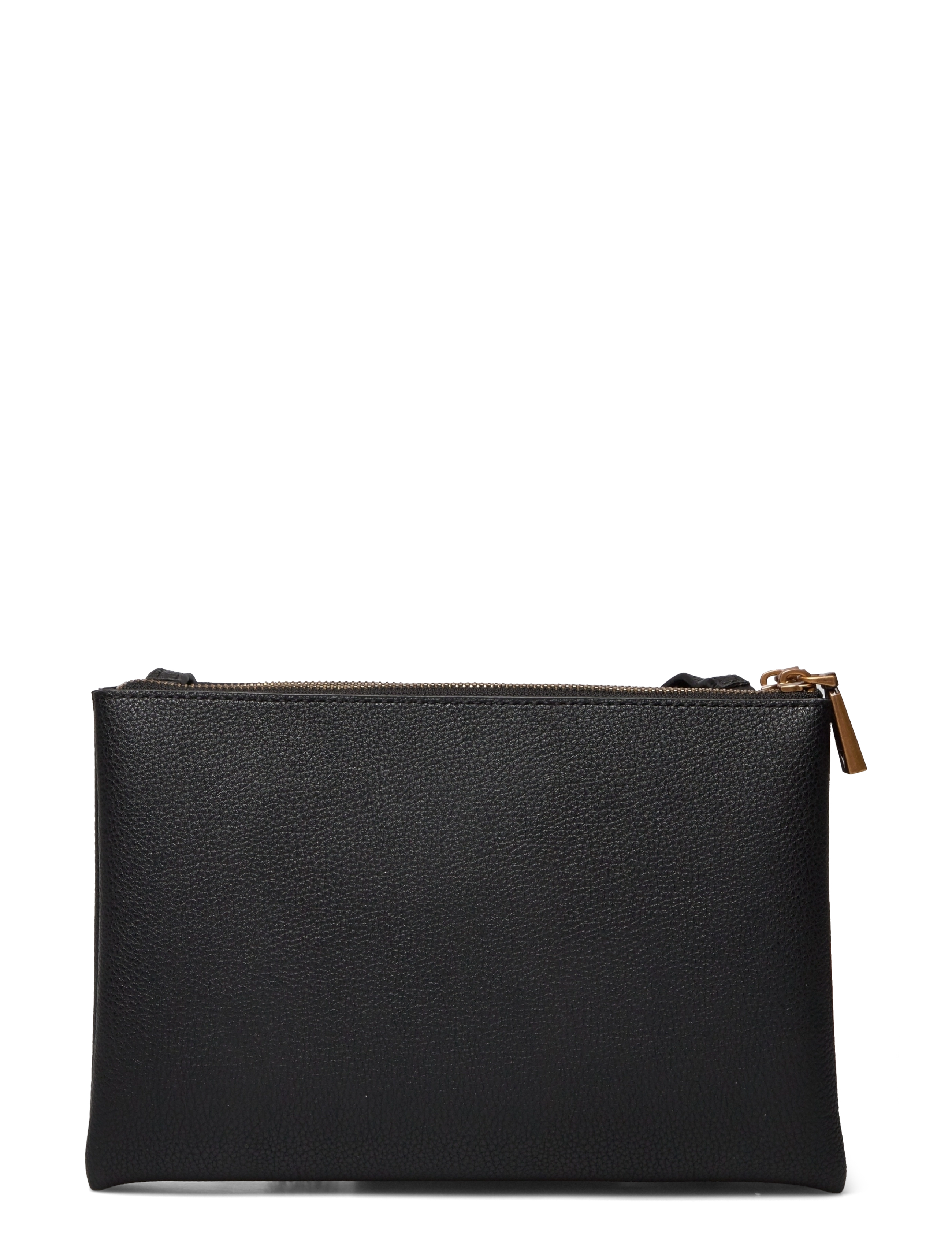 GUESS - NAYA DOUBLE ZIP CROSSBODY - black - 1