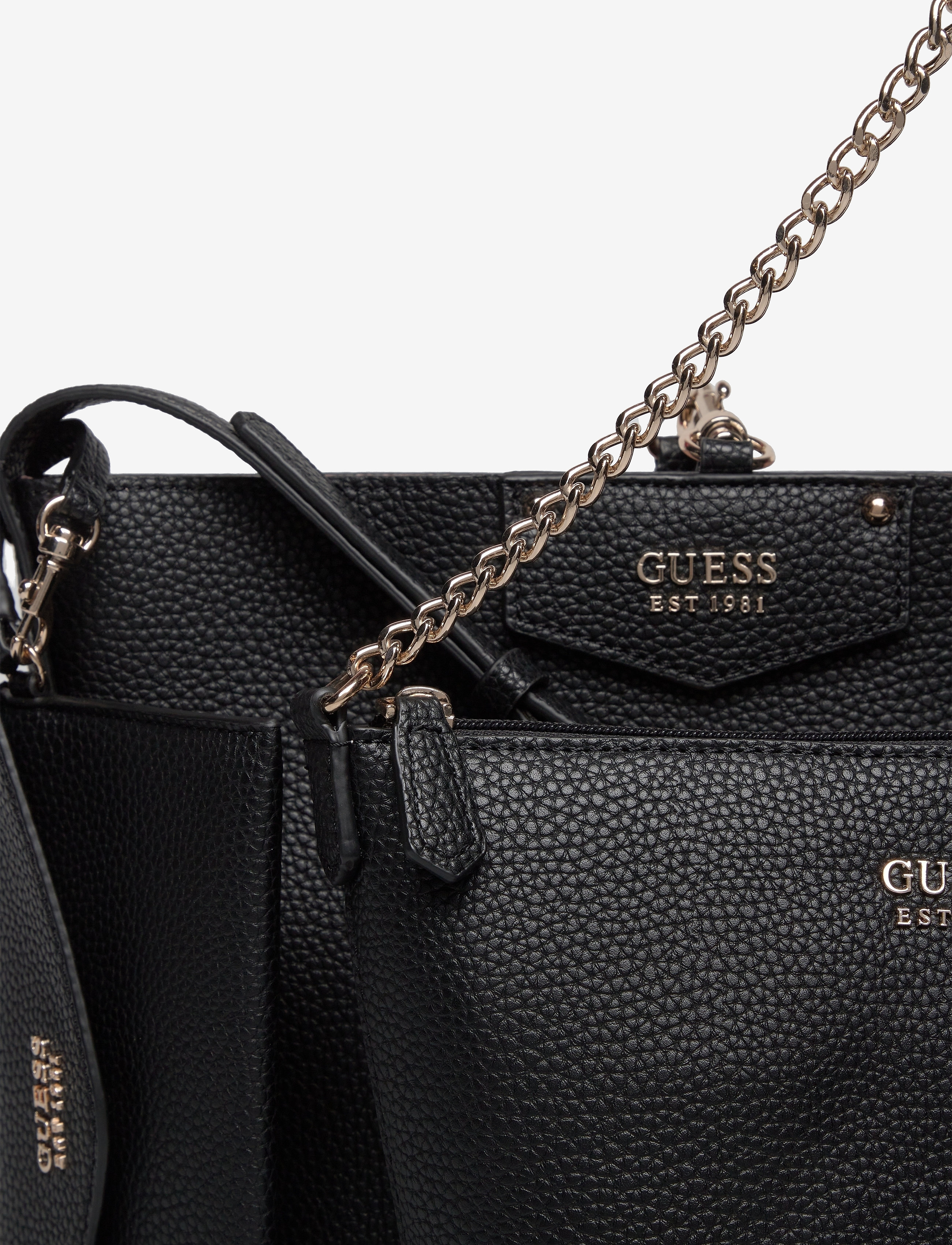 GUESS - ECO BRENTON BUCKET - black - 4
