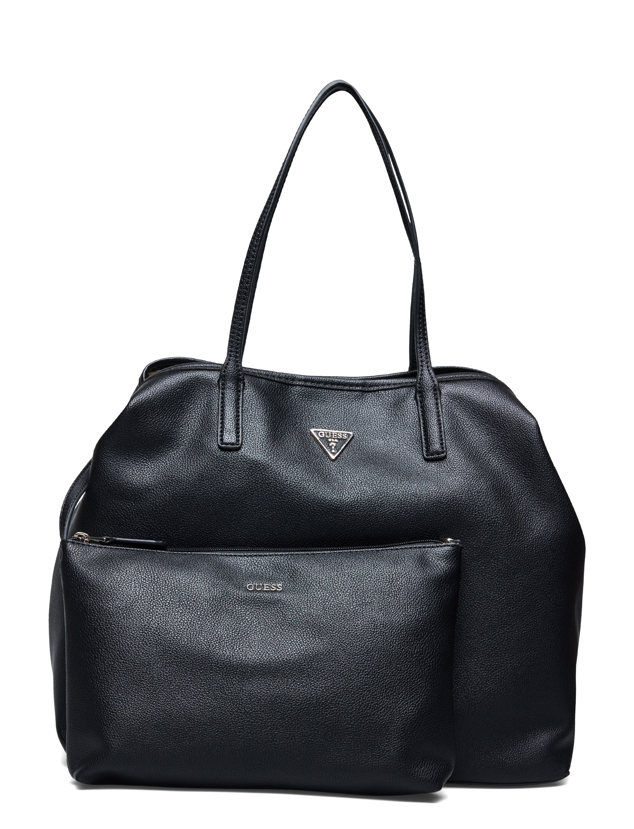 GUESS - VICTTORIA LARGE 2 IN 1 TOTE - shoppers - black - 0