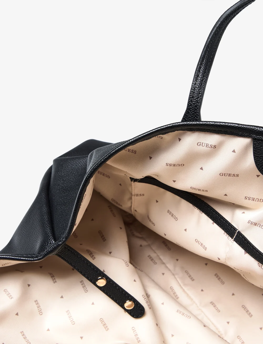 GUESS - VICTTORIA LARGE 2 IN 1 TOTE - shoppere - black - 4