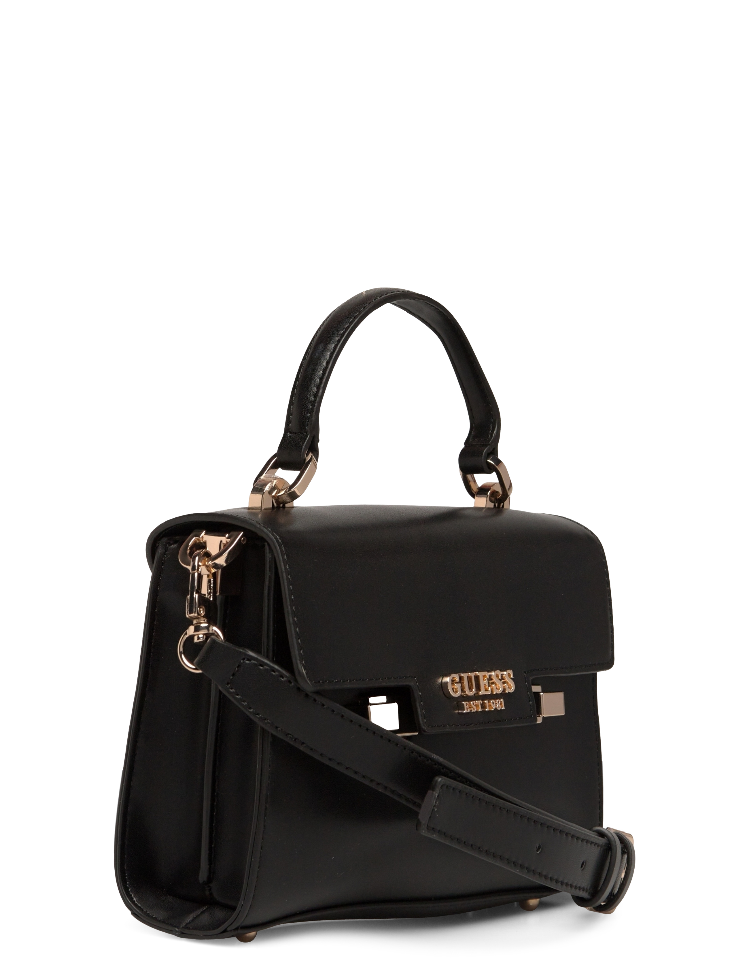 GUESS - ECO ALDITH MINI TOP HNDLE FLAP - black - 2