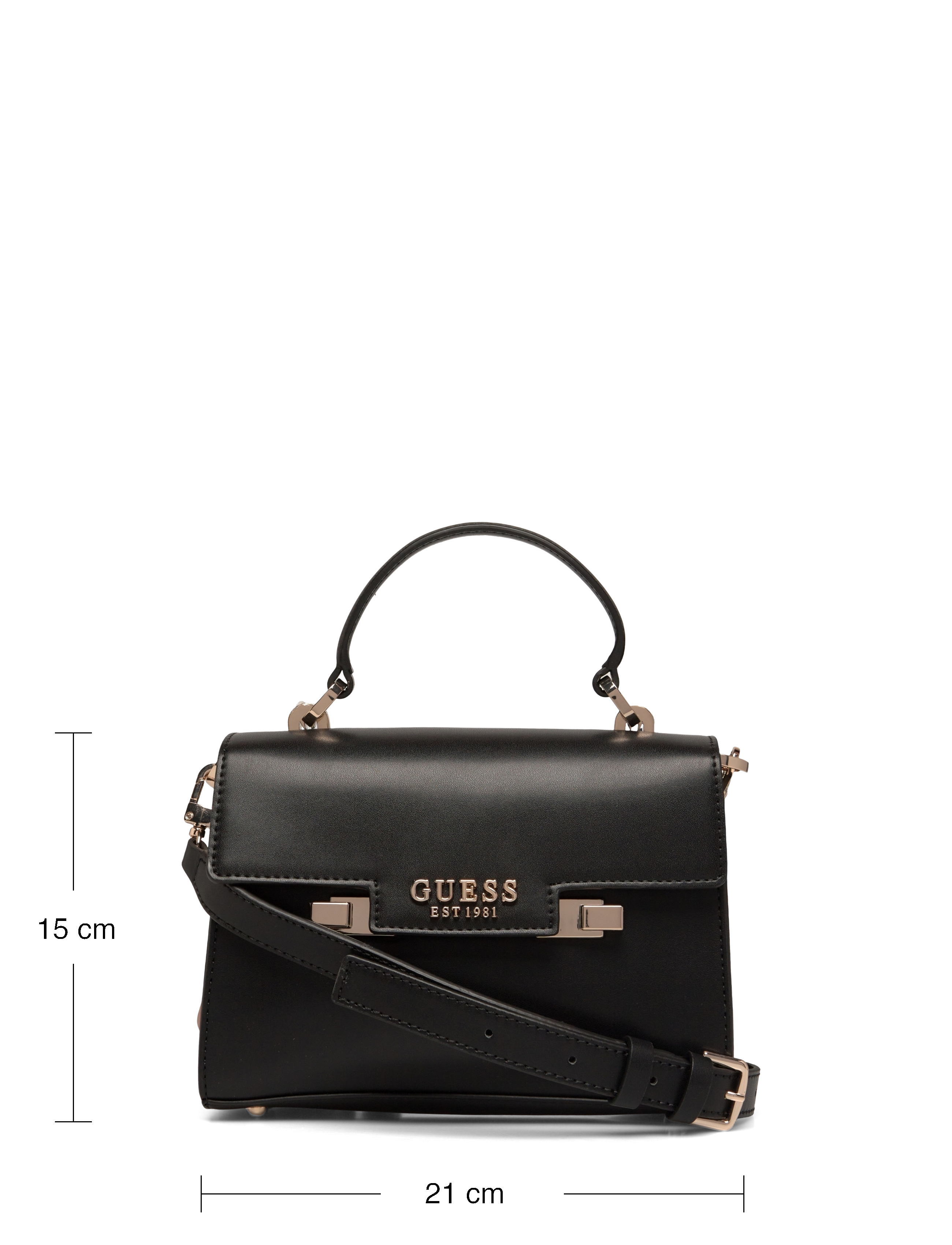 GUESS - ECO ALDITH MINI TOP HNDLE FLAP - black - 5