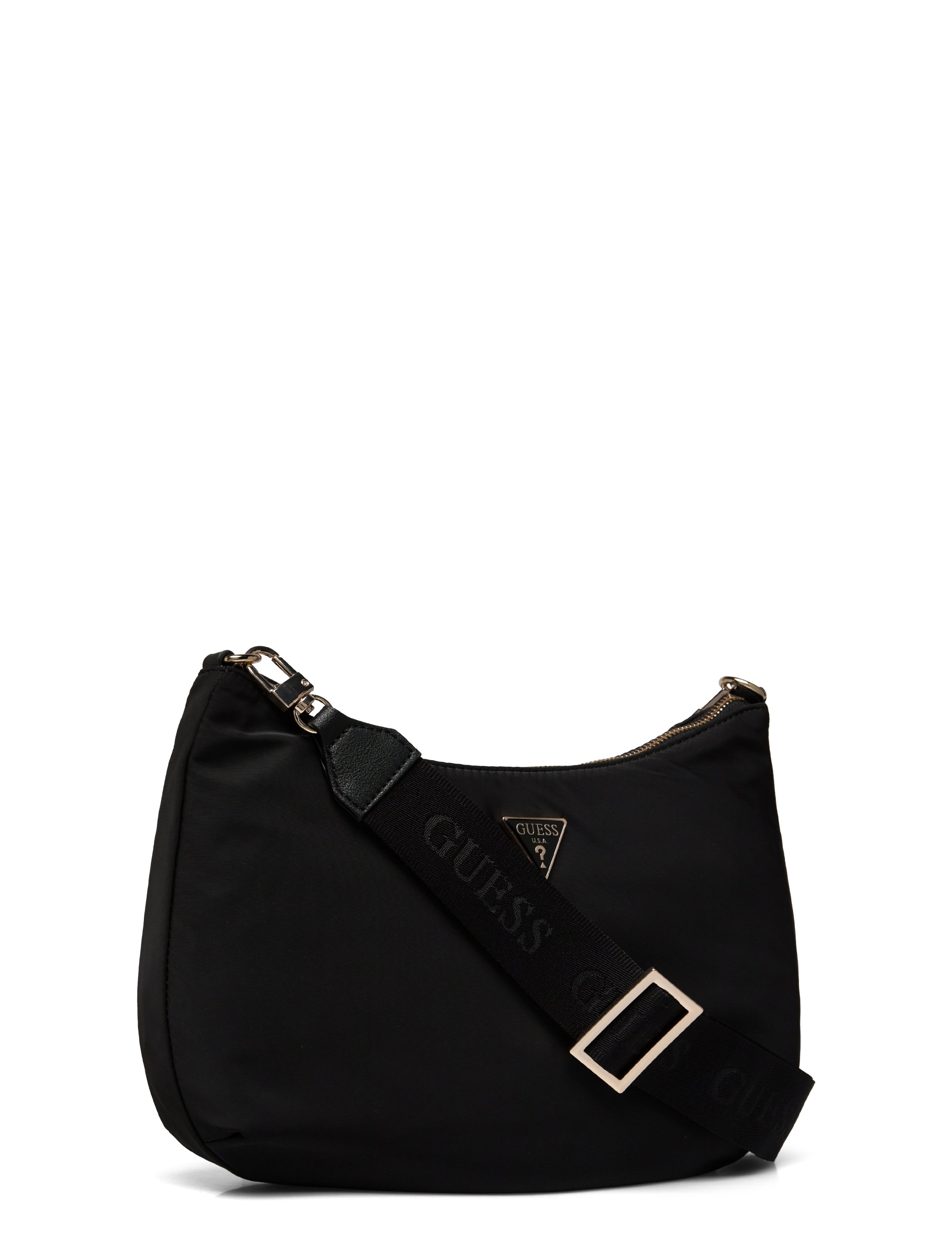 GUESS - ECO GEMMA HOBO SHOULDER BAG - black - 2