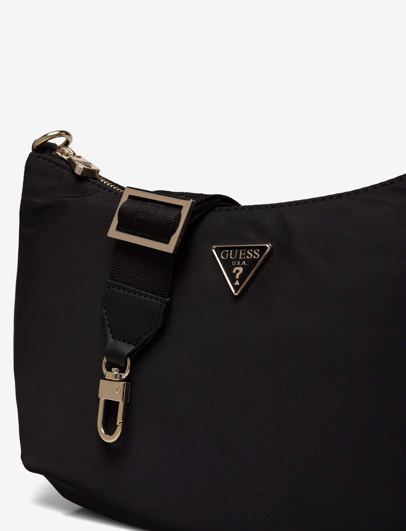 GUESS - ECO GEMMA HOBO SHOULDER BAG - black - 3