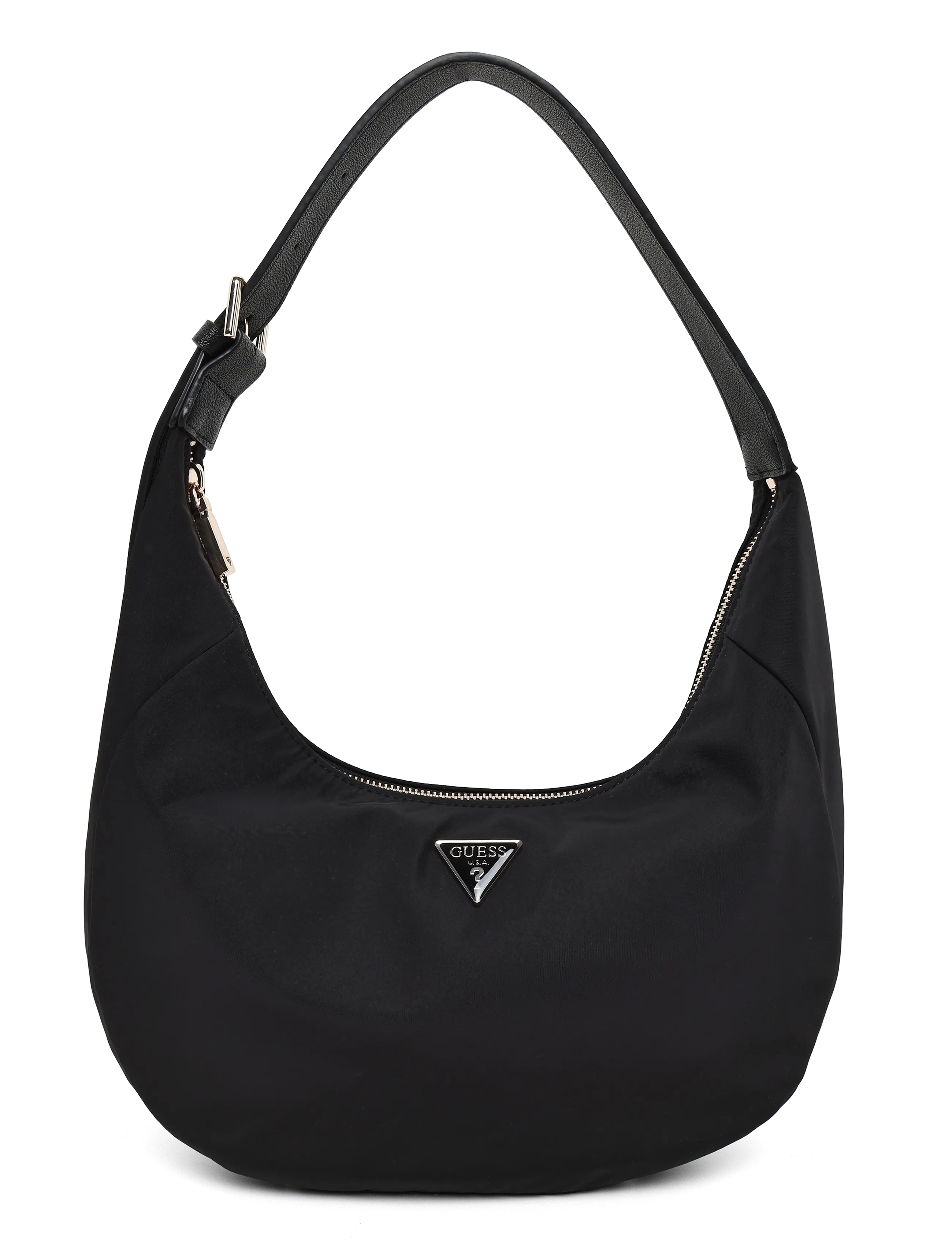 GUESS ECO GEMMA HOBO - Kotid - BLACK / black