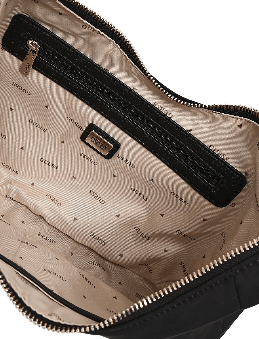 GUESS - ECO GEMMA HOBO - igapäevane stiil - black - 3