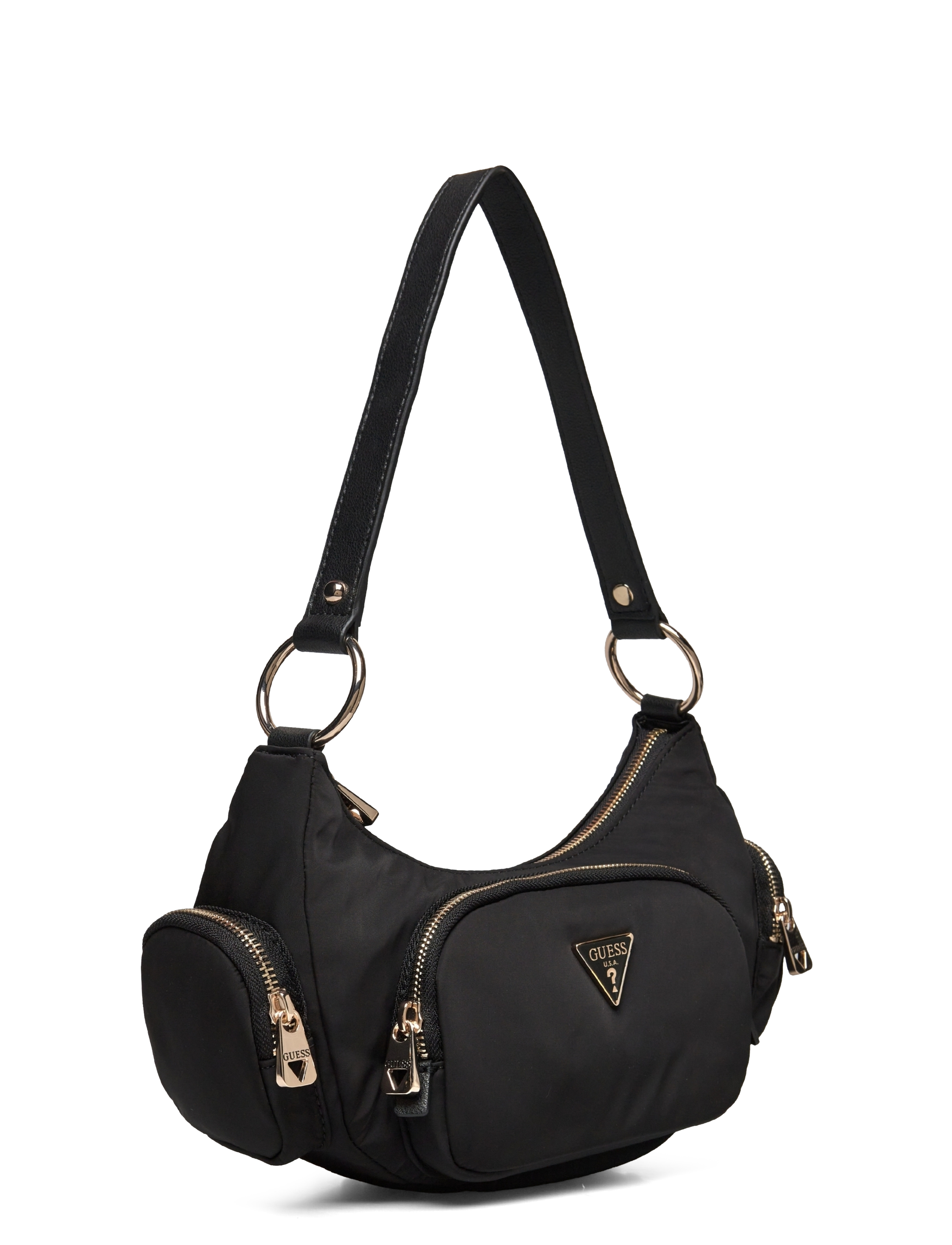 GUESS - ECO GEMMA SHOULDER BAG - black - 2