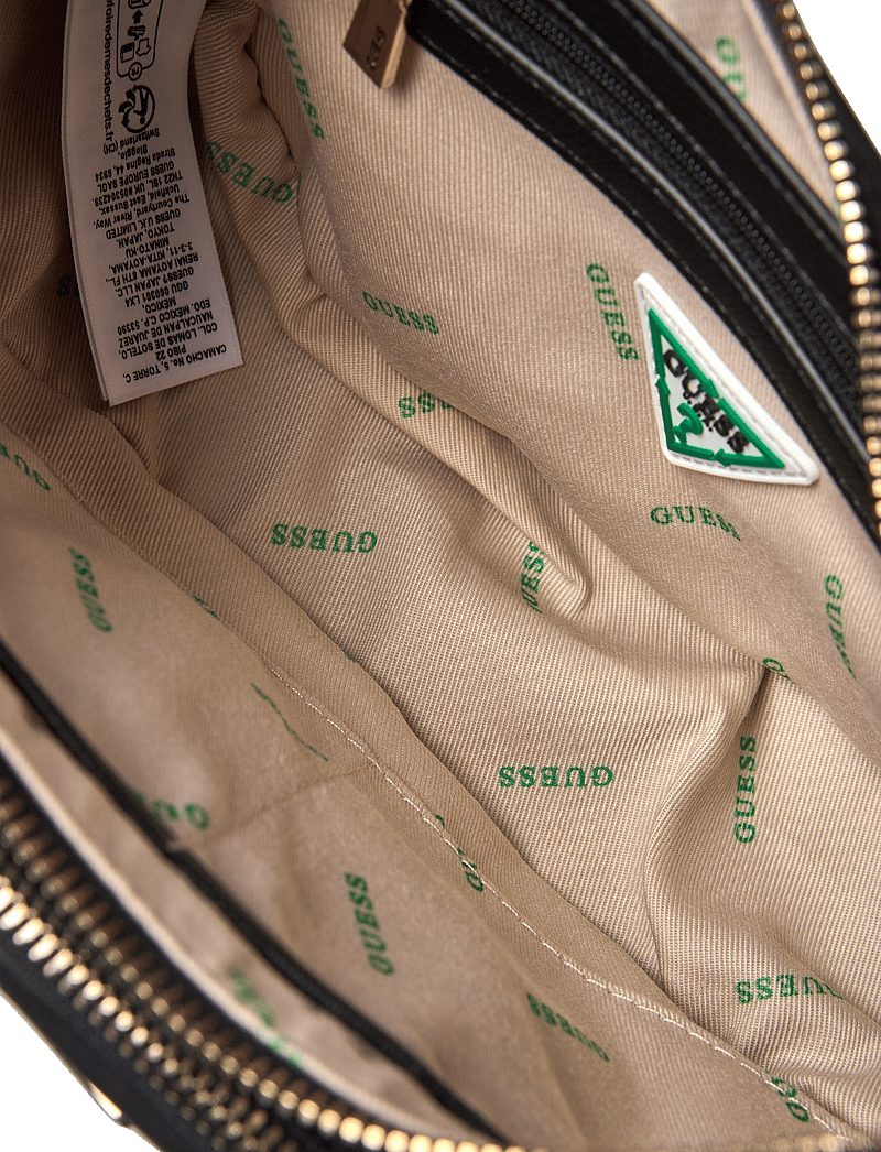 GUESS - ECO GEMMA SHOULDER BAG - speciella tillfällen - black - 4