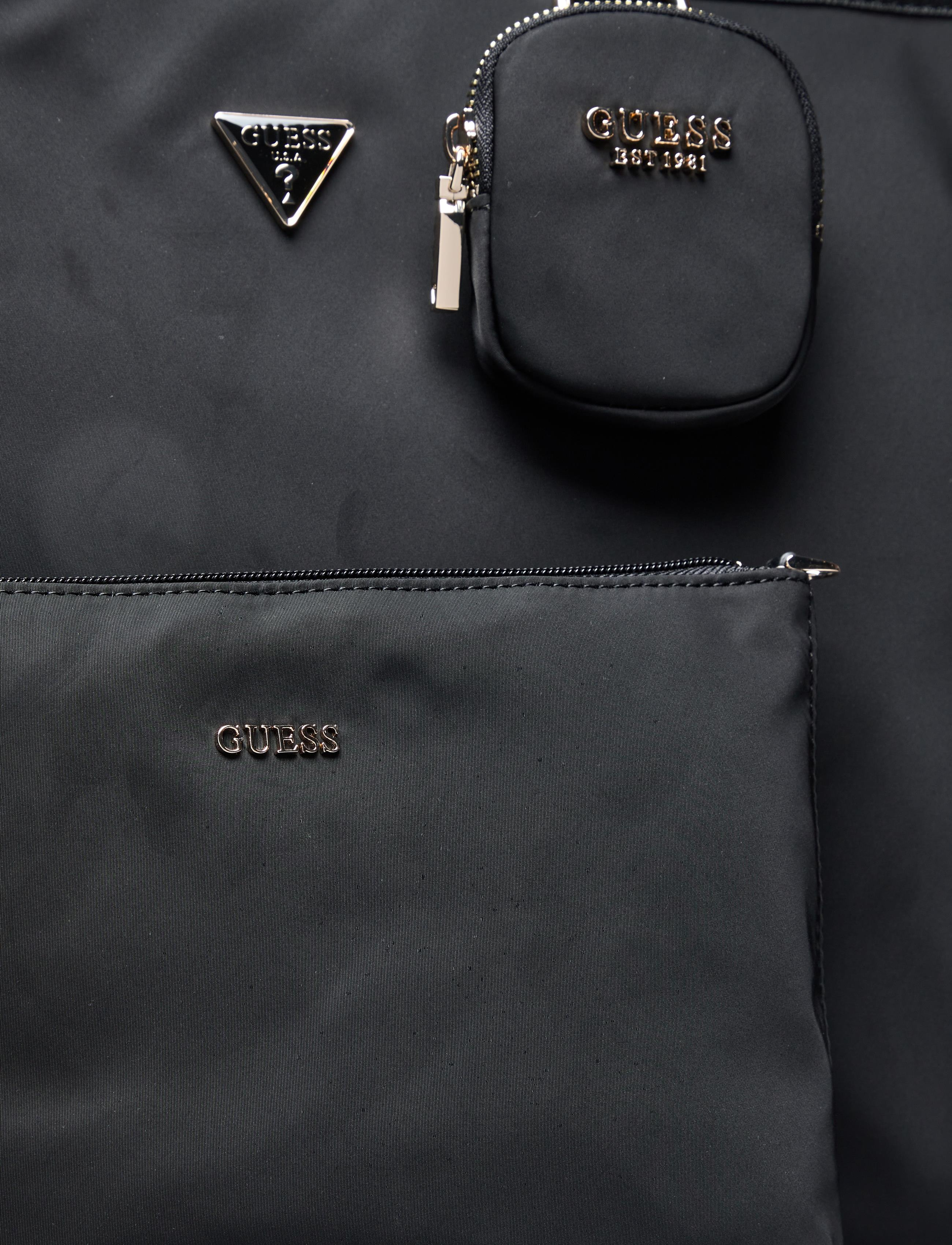 GUESS - ECO GEMMA LARGE TECH TOTE - black - 3
