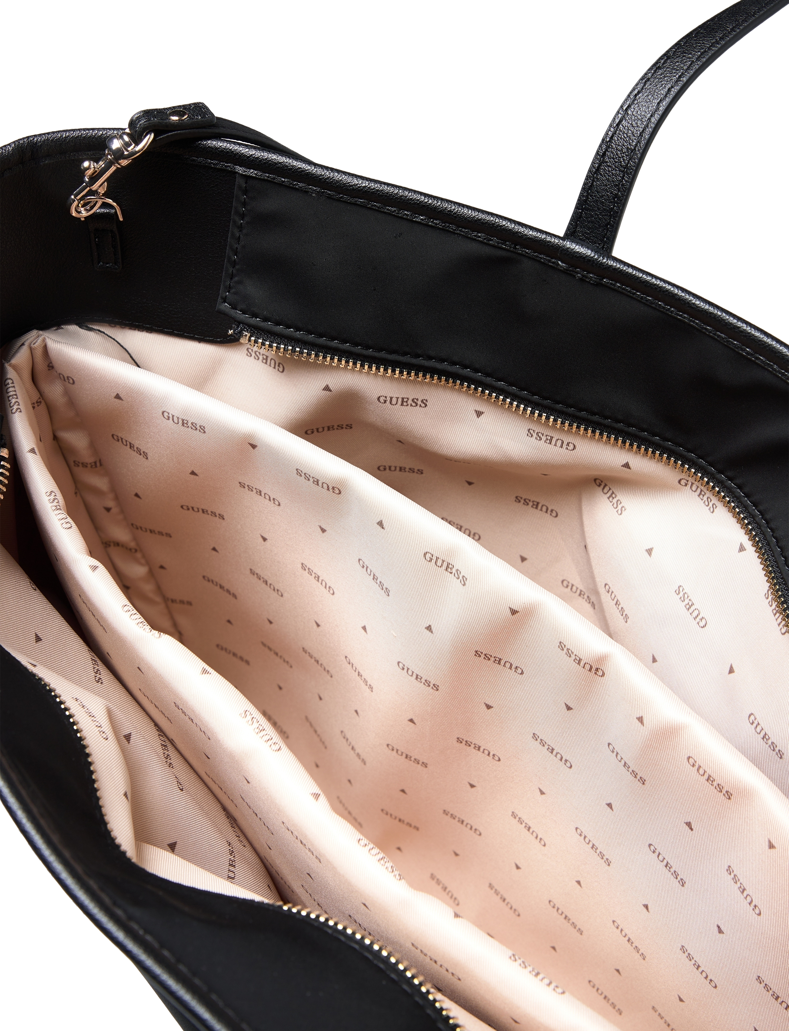 GUESS - ECO GEMMA LARGE TECH TOTE - black - 4