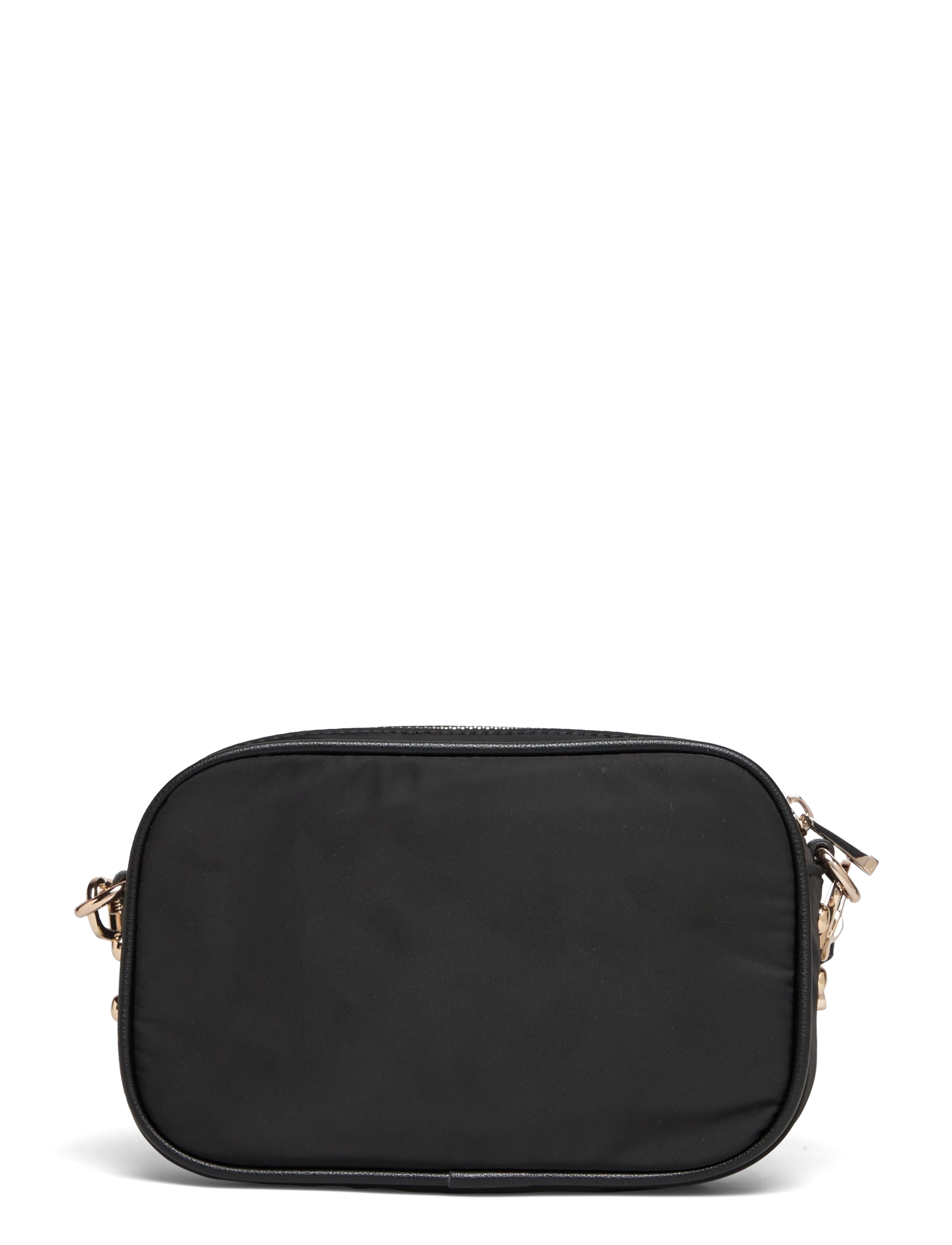 GUESS - ECO GEMMA CROSSBODY CAMERA - umhängetaschen - black - 1