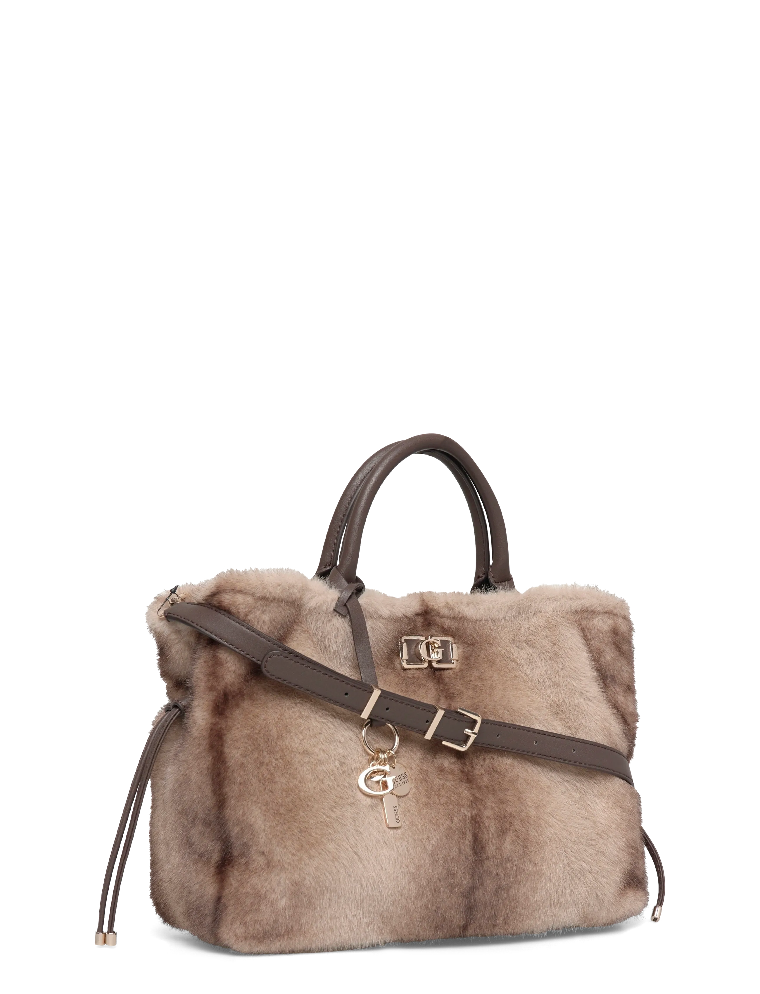 GUESS - MAVIS SATCHEL - espresso multi - 2
