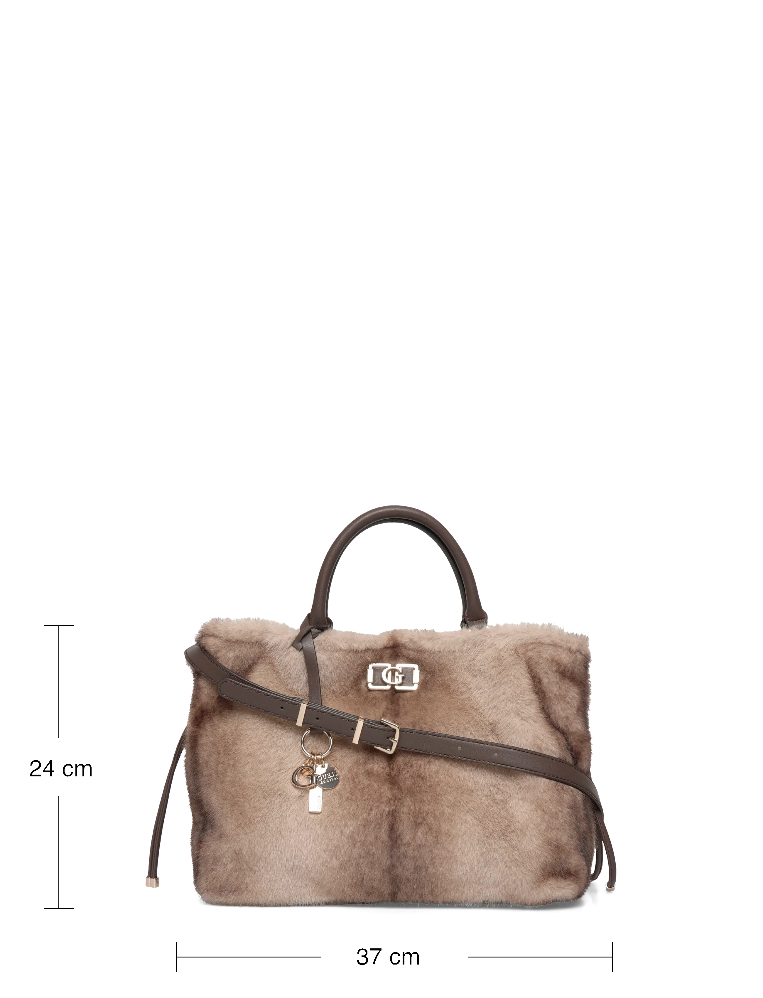 GUESS - MAVIS SATCHEL - espresso multi - 3