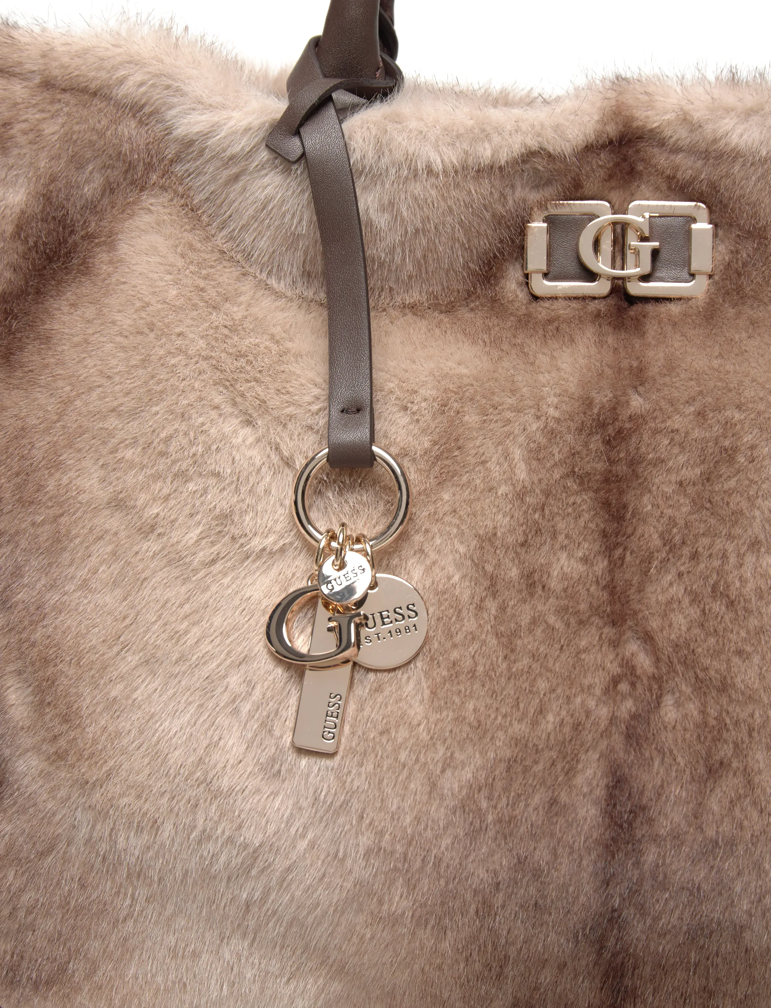 GUESS - MAVIS SATCHEL - espresso multi - 4