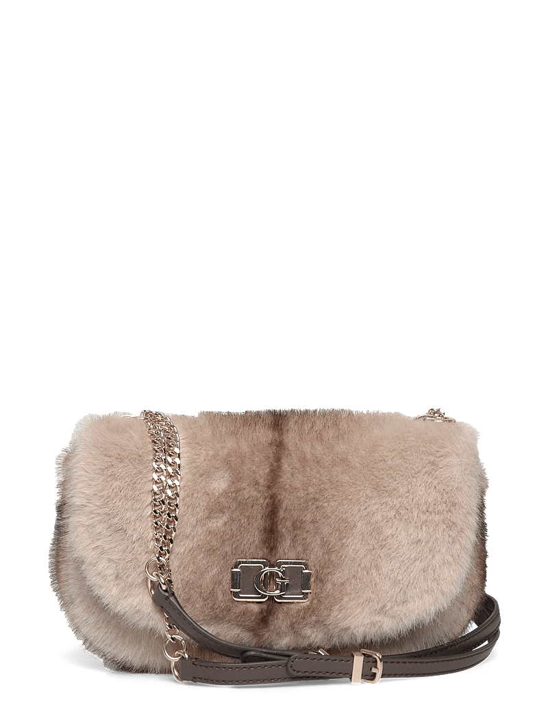 GUESS - MAVIS CONVERTIBLE XBODY FLAP - umhängetaschen - espresso multi - 0
