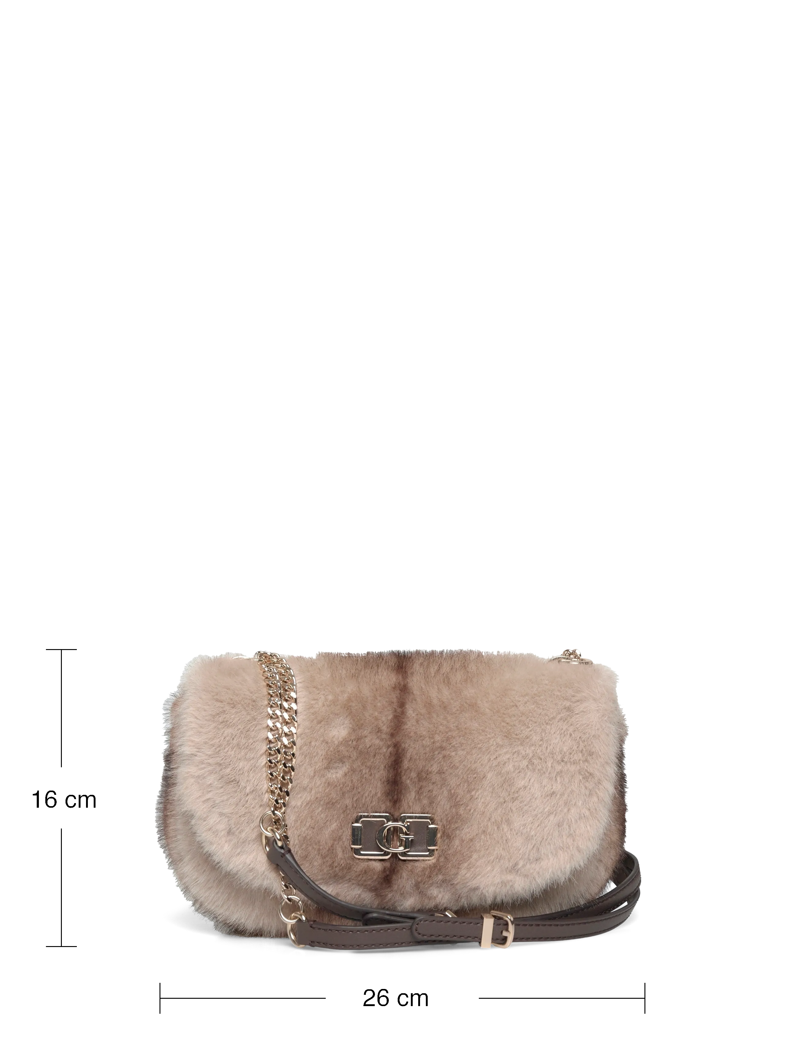 GUESS - MAVIS CONVERTIBLE XBODY FLAP - crossbody bags - espresso multi - 3