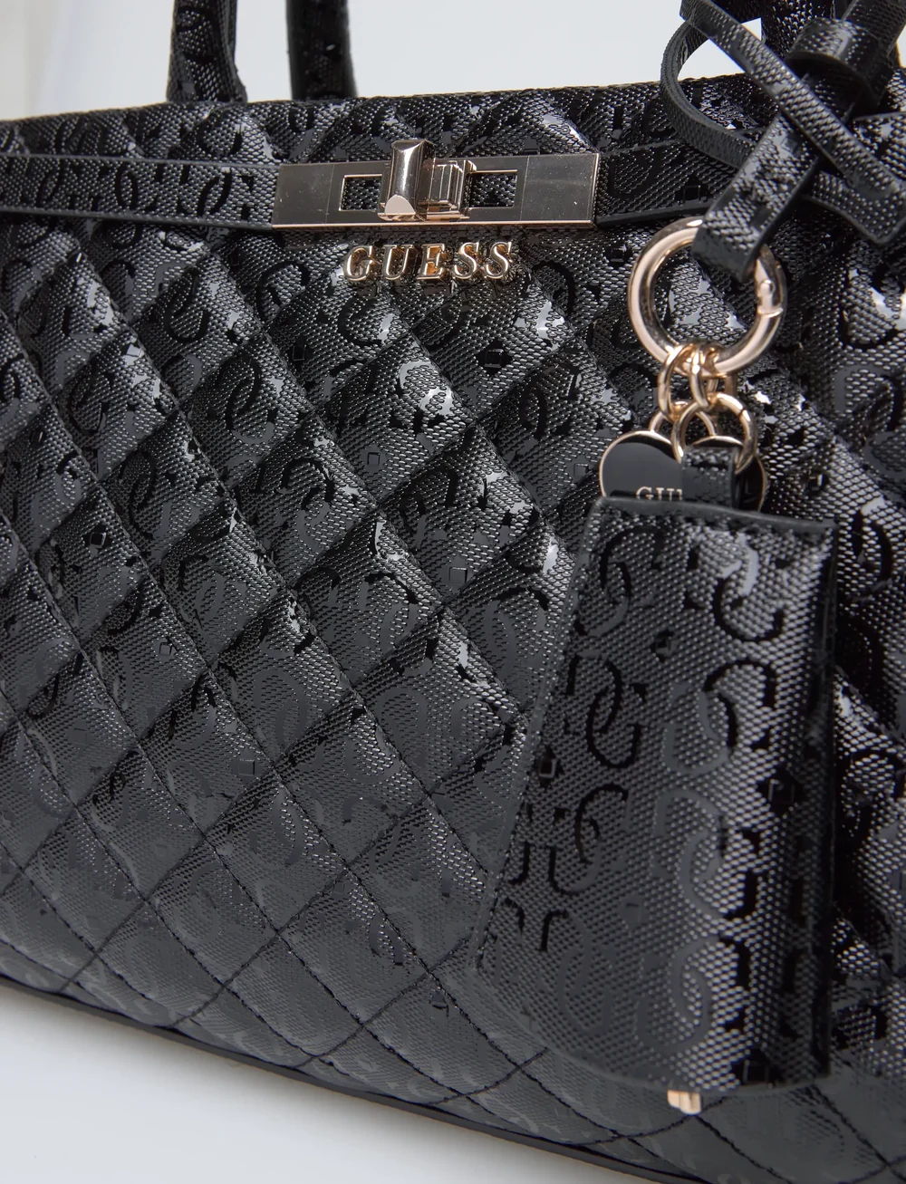 GUESS - IDRA GIRLFRIEND SATCHEL - erilised sündmused - black - 3