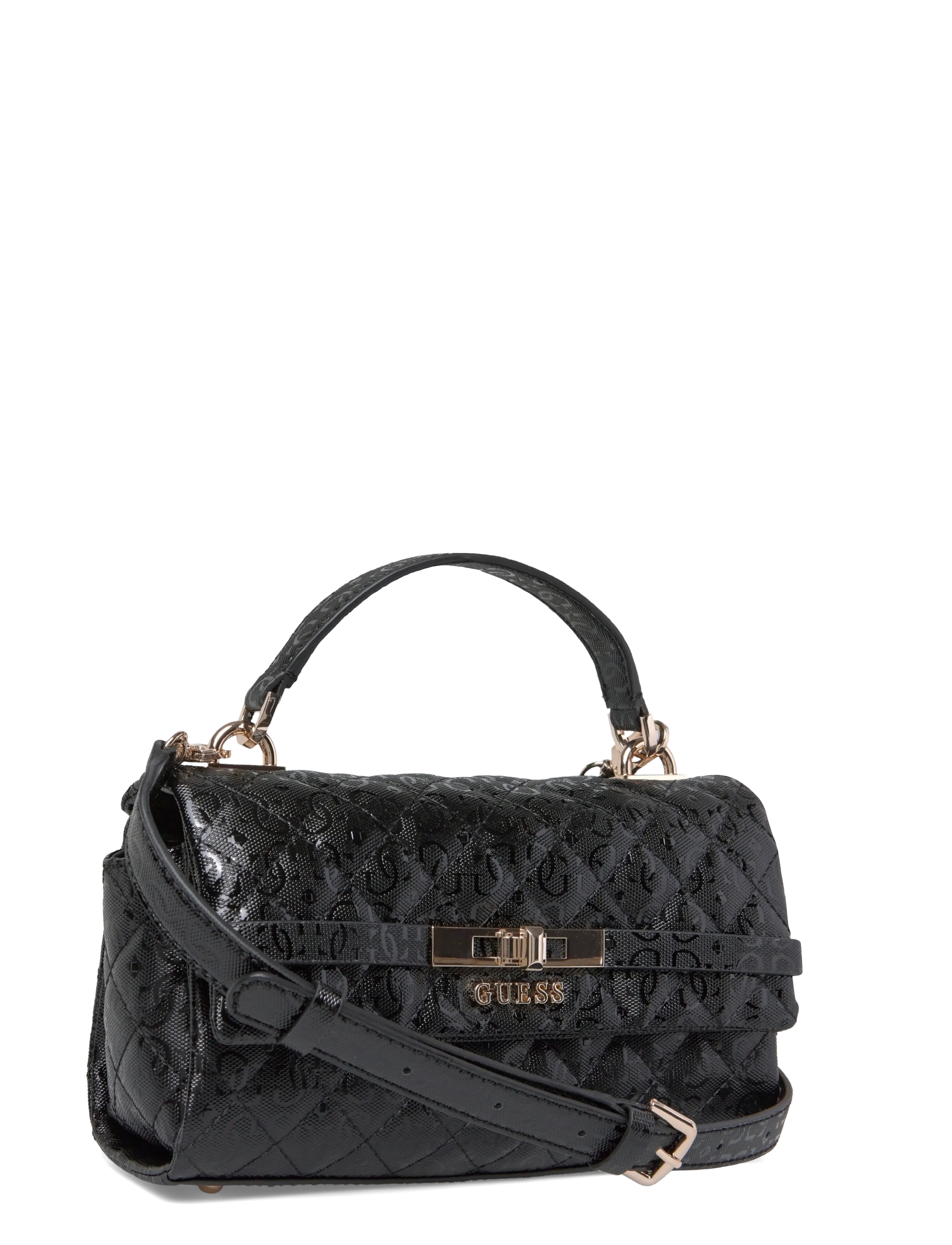 GUESS - IDRA TOP HANDLE FLAP - accessoires - black - 2
