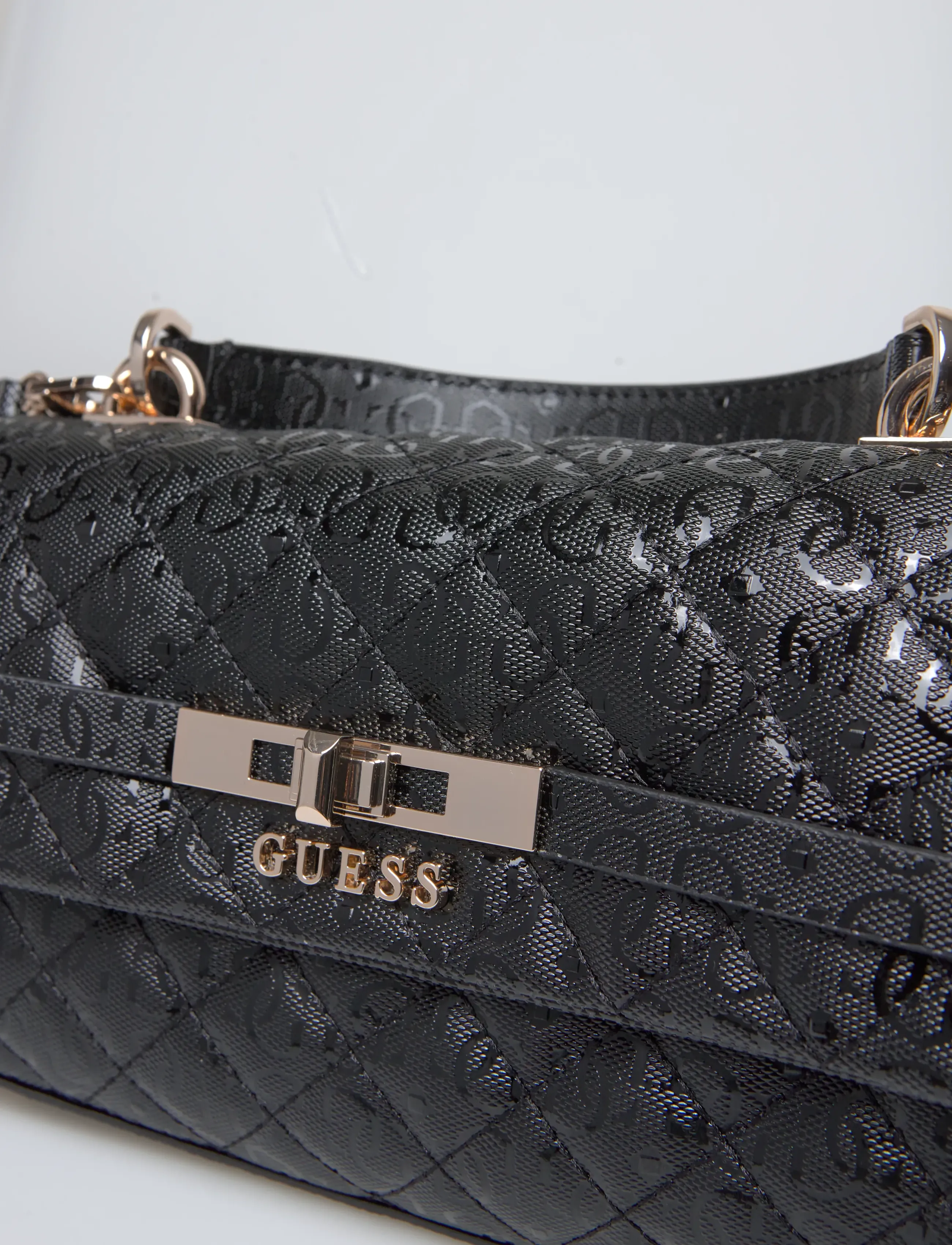 GUESS - IDRA TOP HANDLE FLAP - accessoires - black - 3