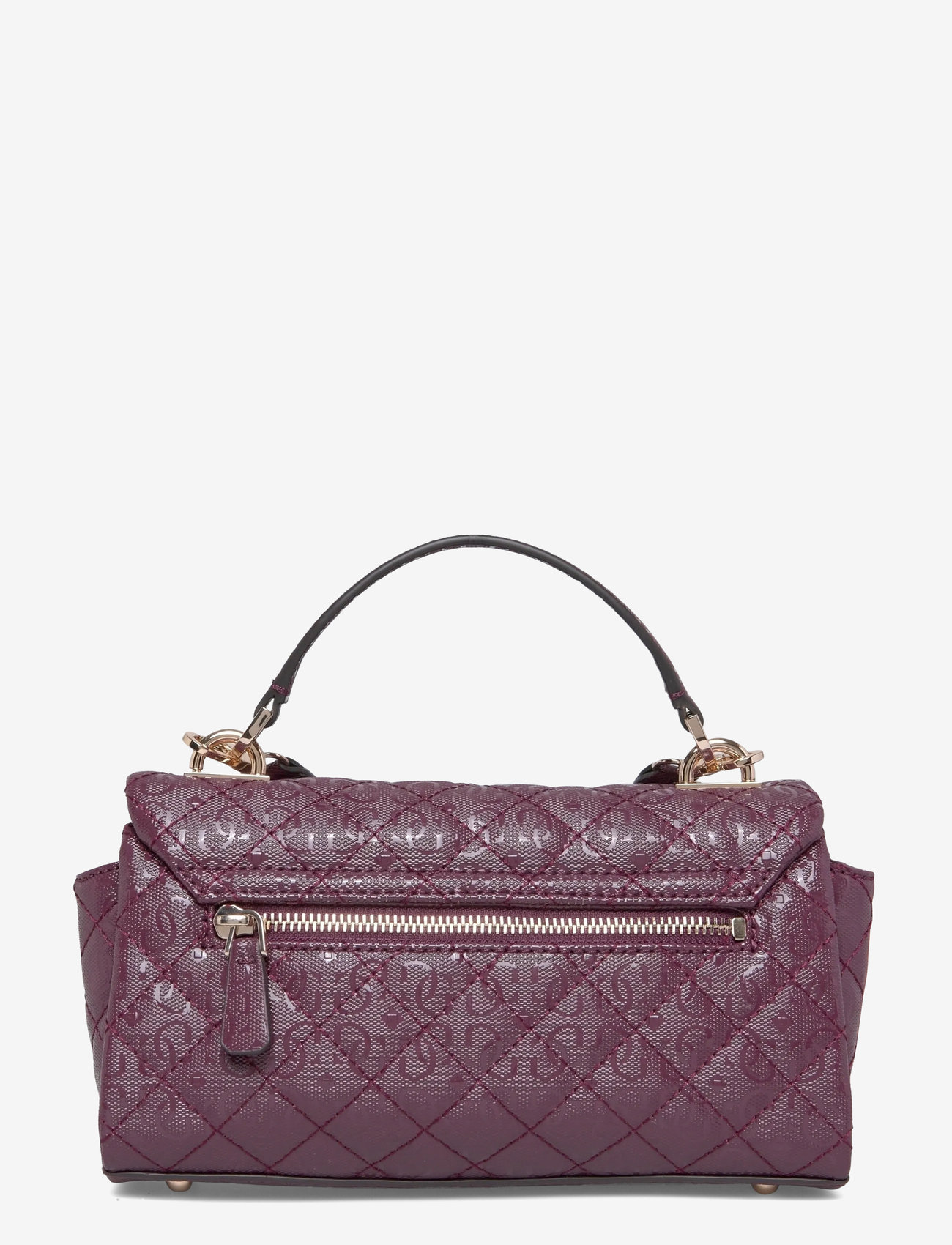 GUESS - IDRA TOP HANDLE FLAP - accessoires - wine - 1