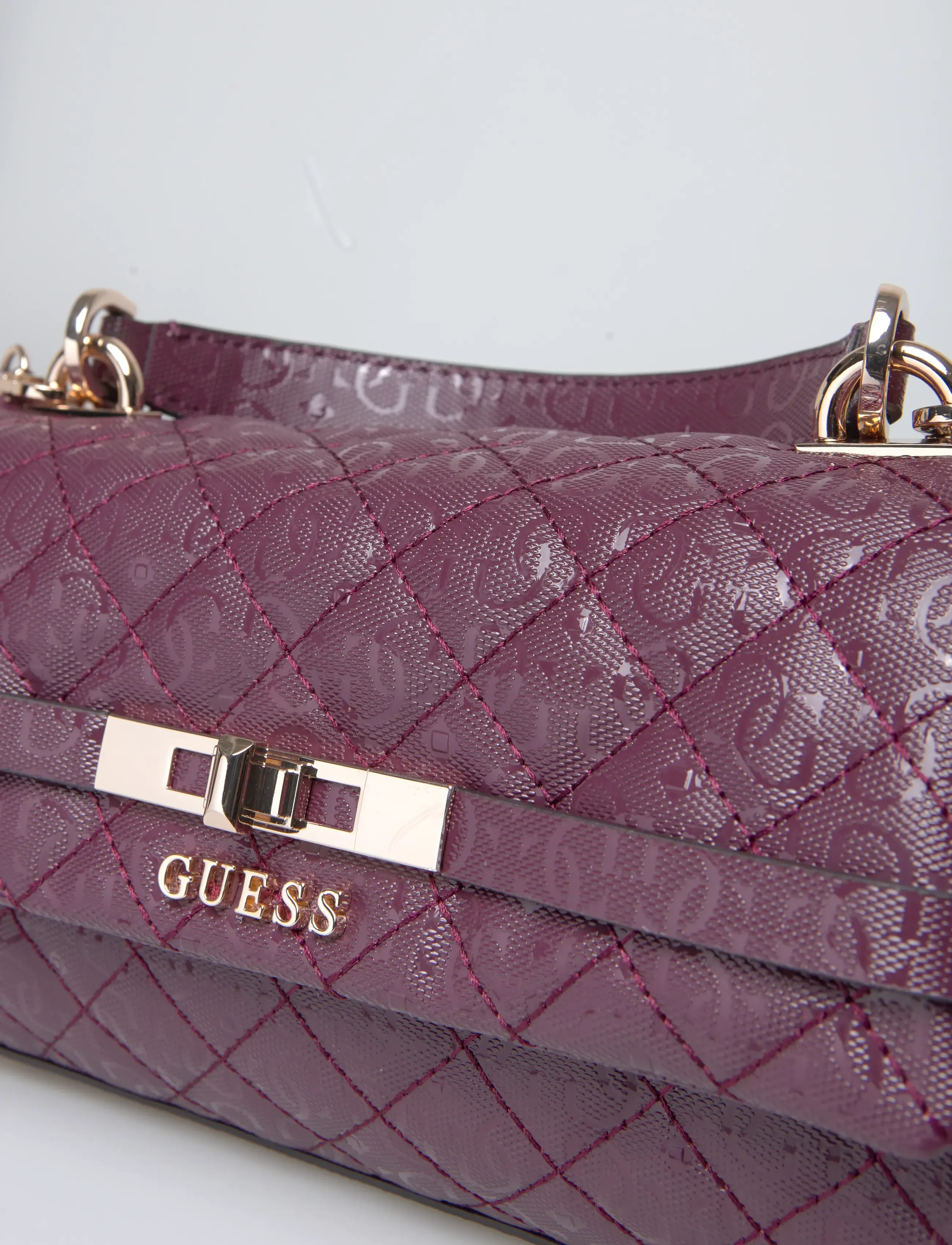 GUESS - IDRA TOP HANDLE FLAP - accessories - wine - 3