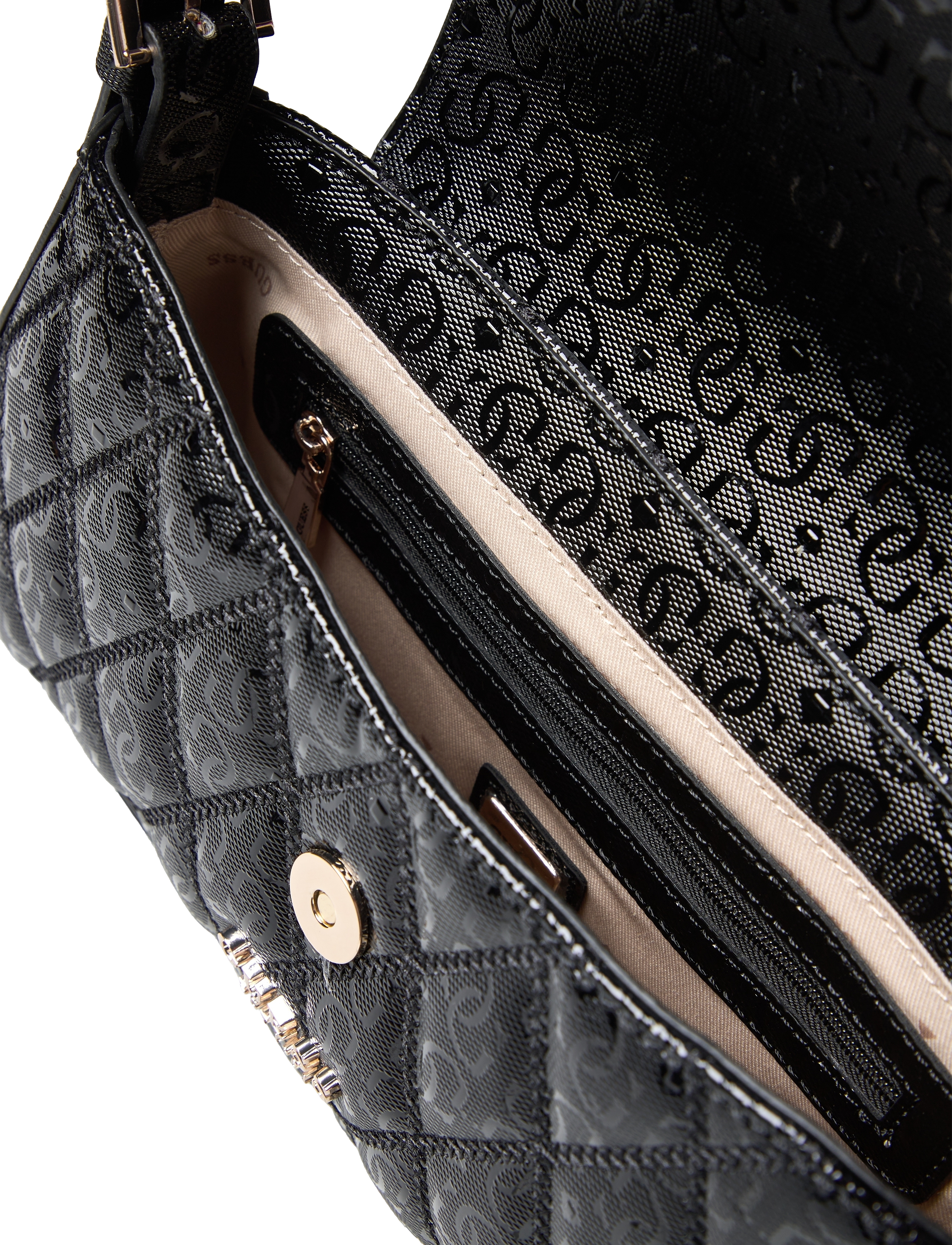 GUESS - ADI FLAP SHOULDER - black - 3