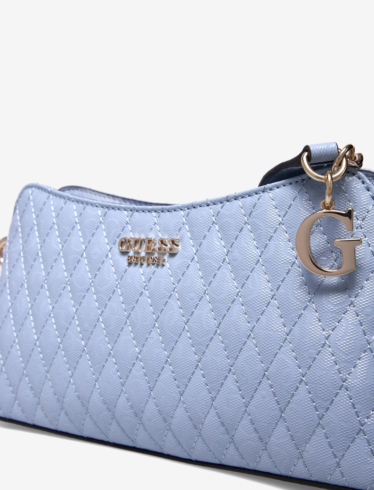 GUESS - BETULA TOP ZIP SHOULDER BAG - stormy blue - 3