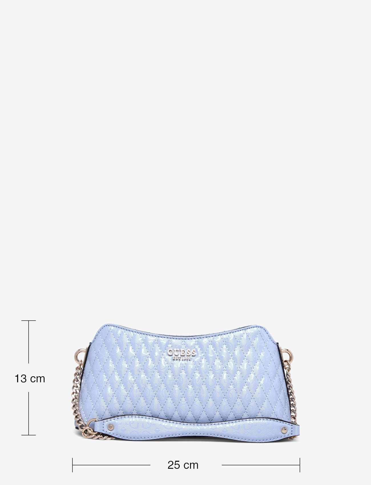 GUESS - BETULA TOP ZIP SHOULDER BAG - stormy blue - 5