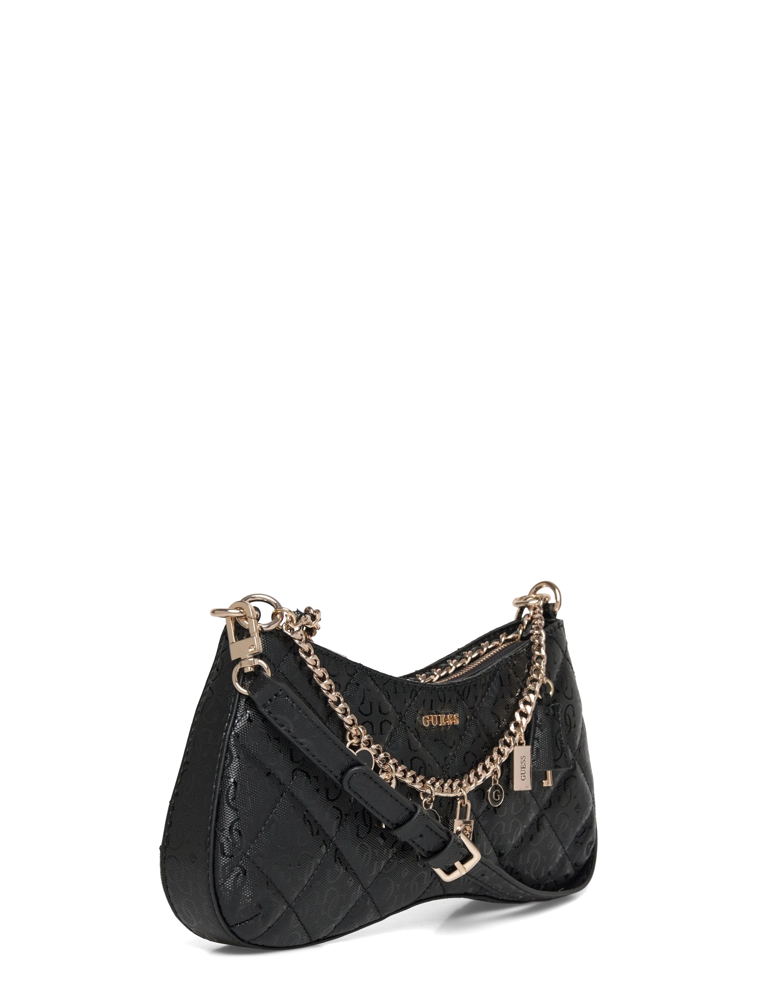 GUESS - LIBBY SHOULDER BAG - alltags-style - black - 2