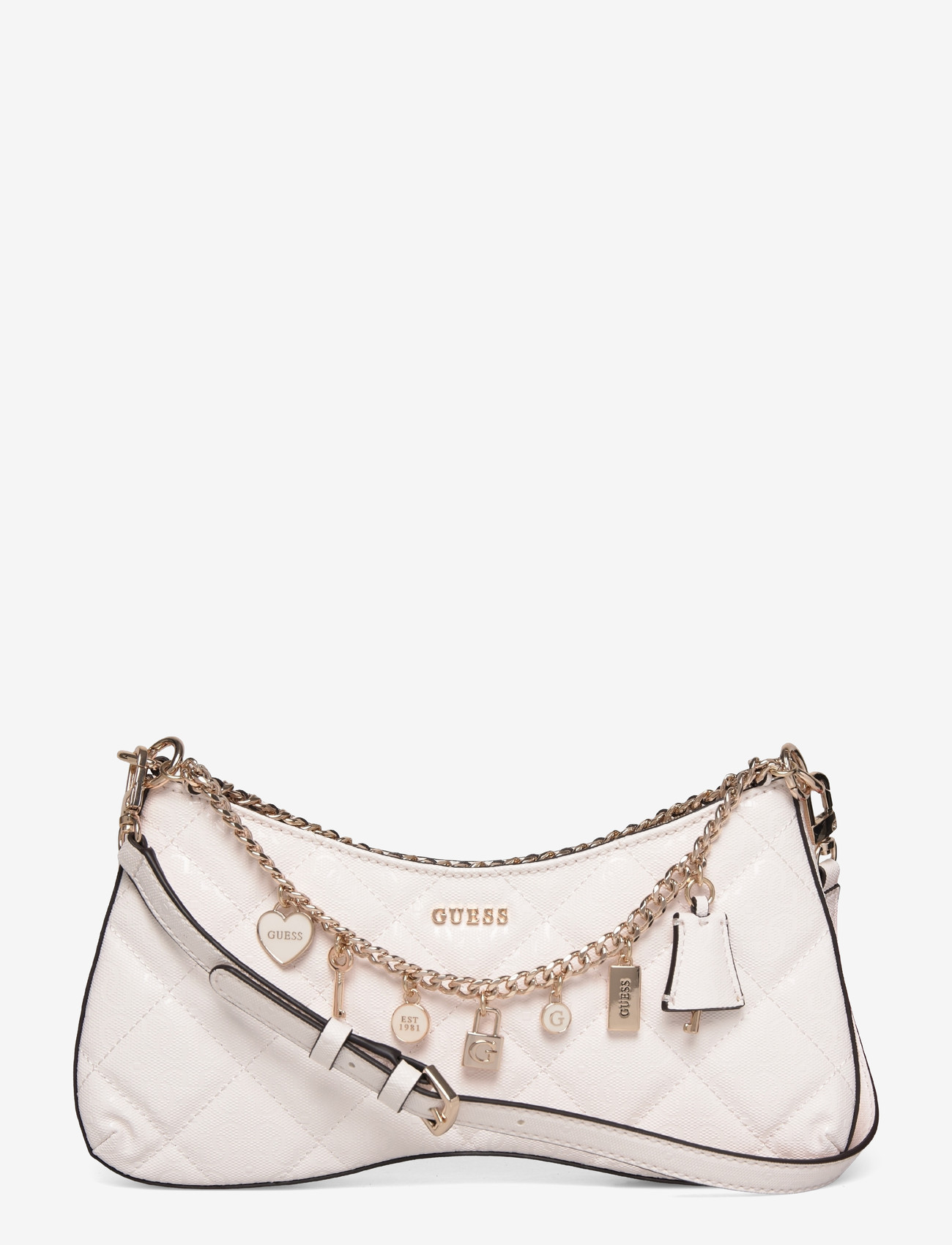 GUESS - LIBBY SHOULDER BAG - everyday style - off white - 0
